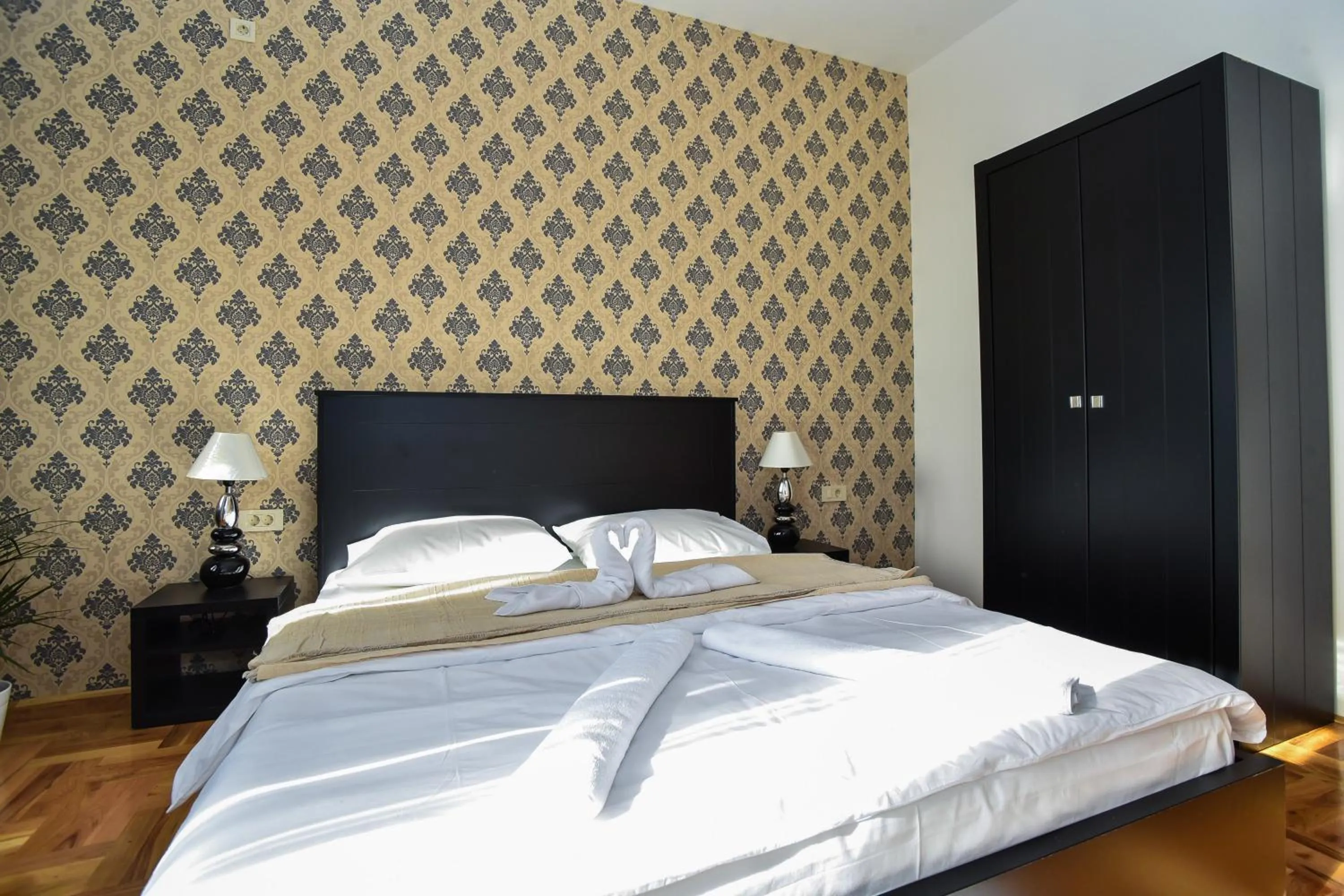 Bed in Vistamar Hotel & Apartments