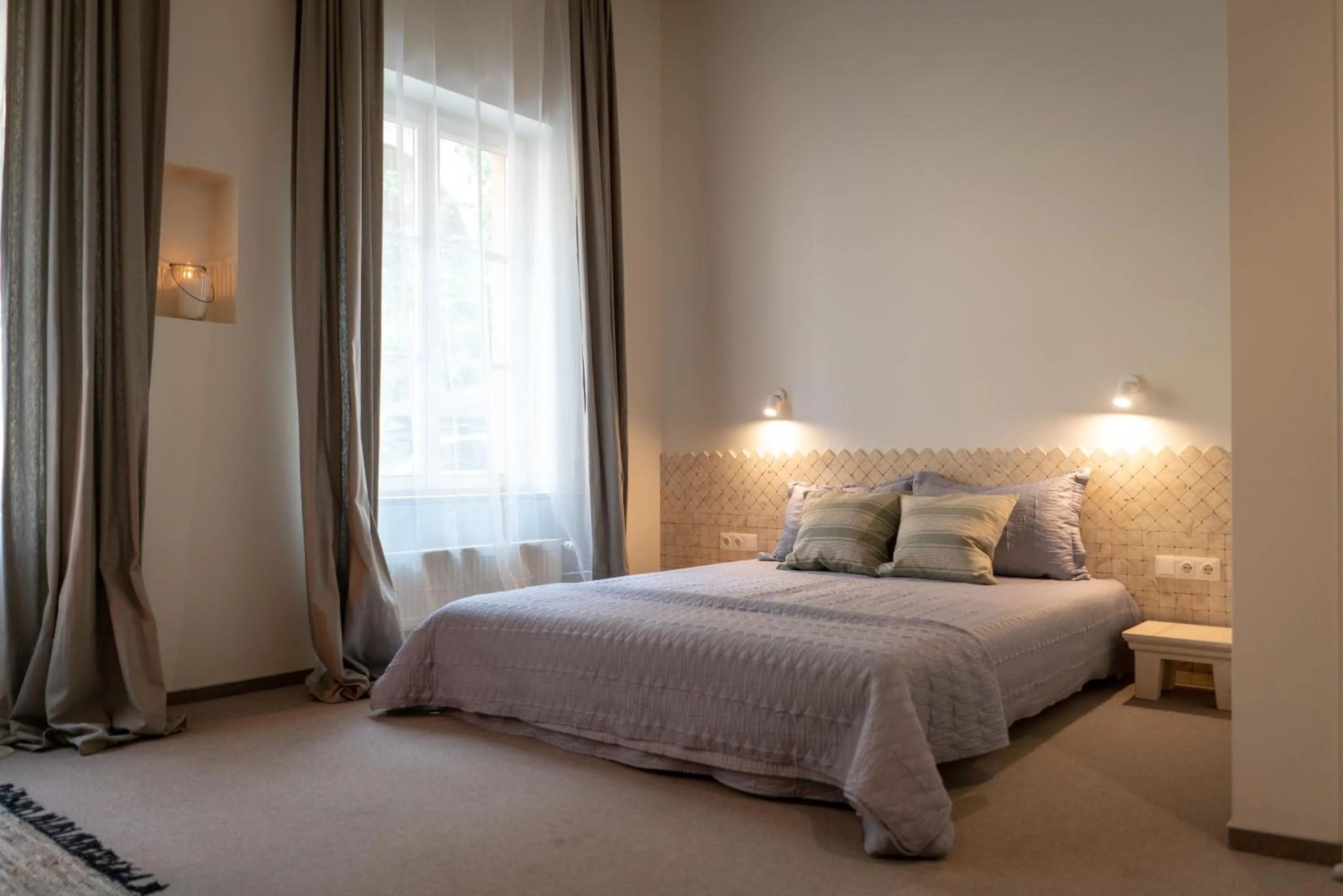 Bedroom, Bed in Mai Ram Yoga House