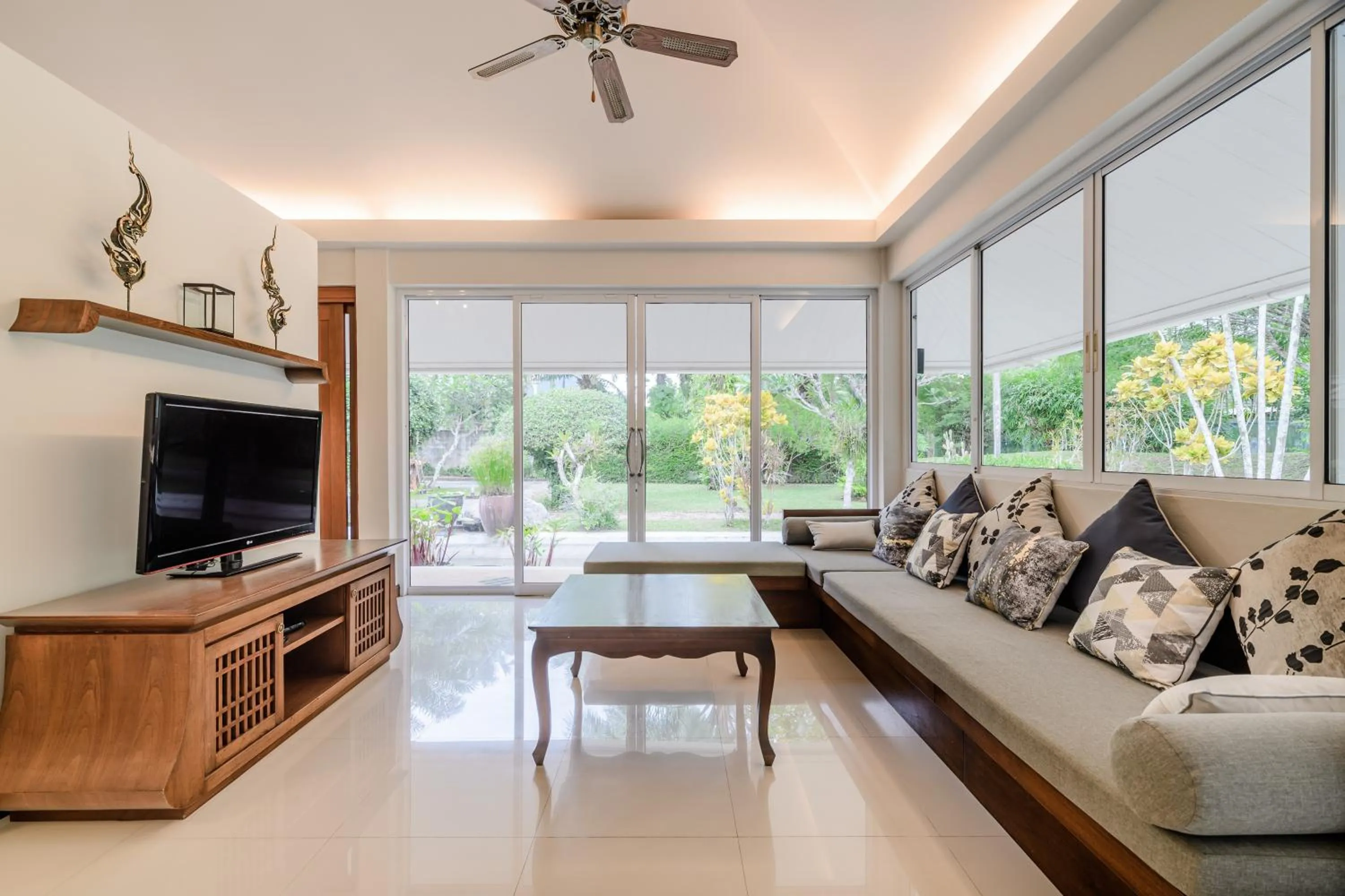 Living room in Villa Pimmada