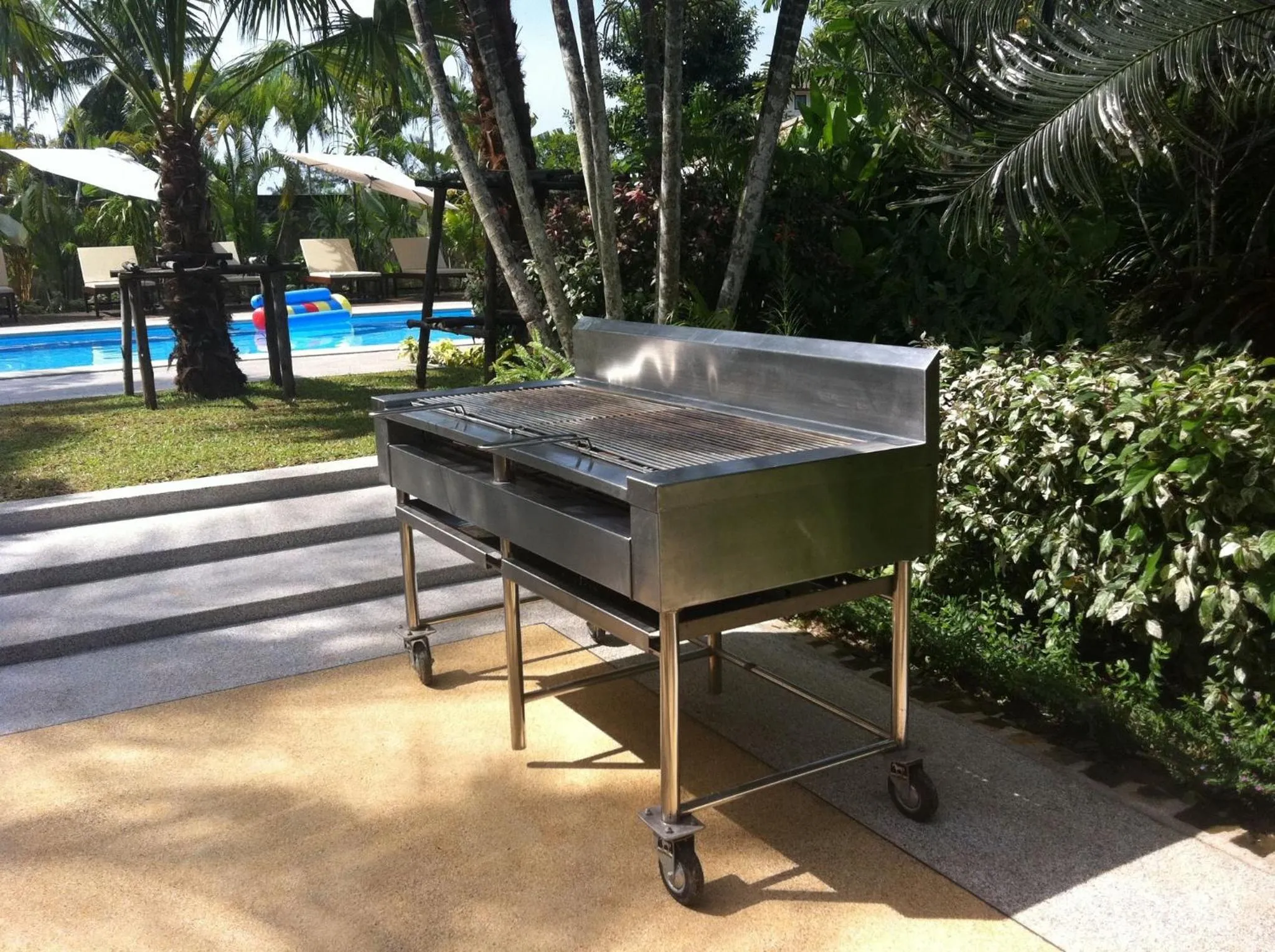 BBQ facilities in Villa Pimmada