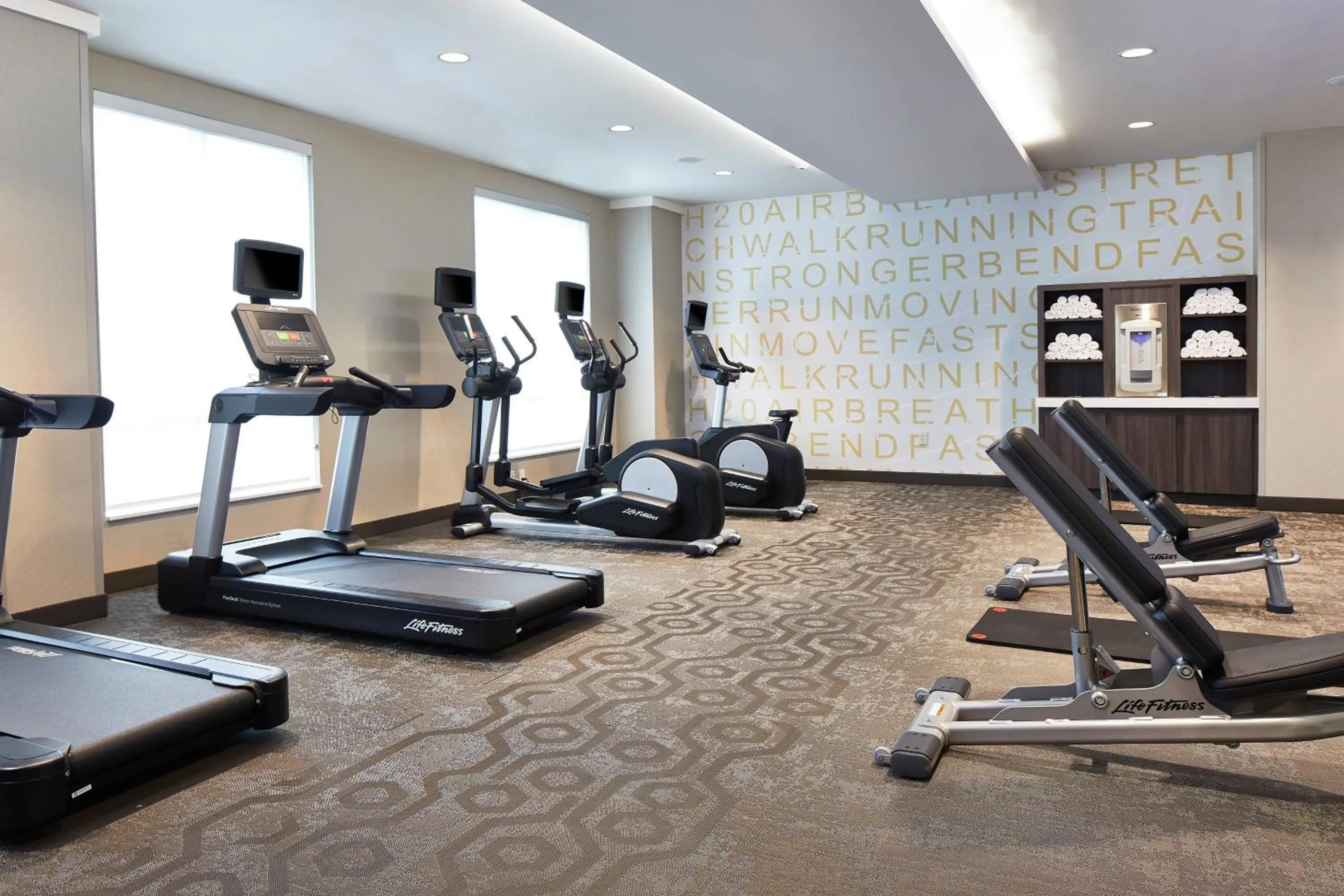 Fitness centre/facilities in Residence Inn by Marriott Cleveland University Circle/Medical Center