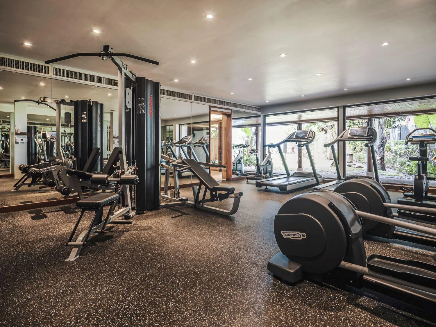 Fitness centre/facilities in Anantara Mai Khao Phuket Villas
