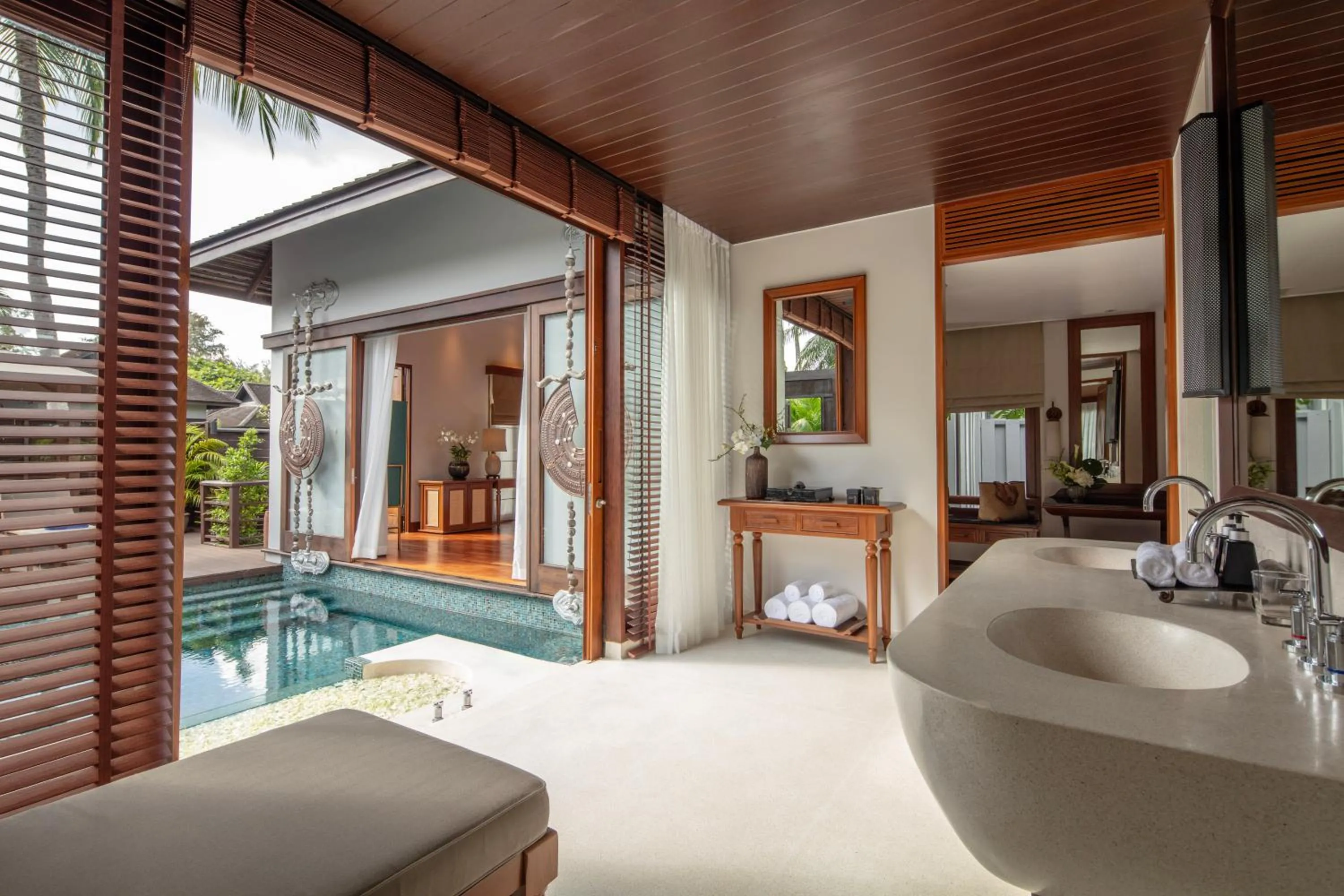 Bathroom in Anantara Mai Khao Phuket Villas