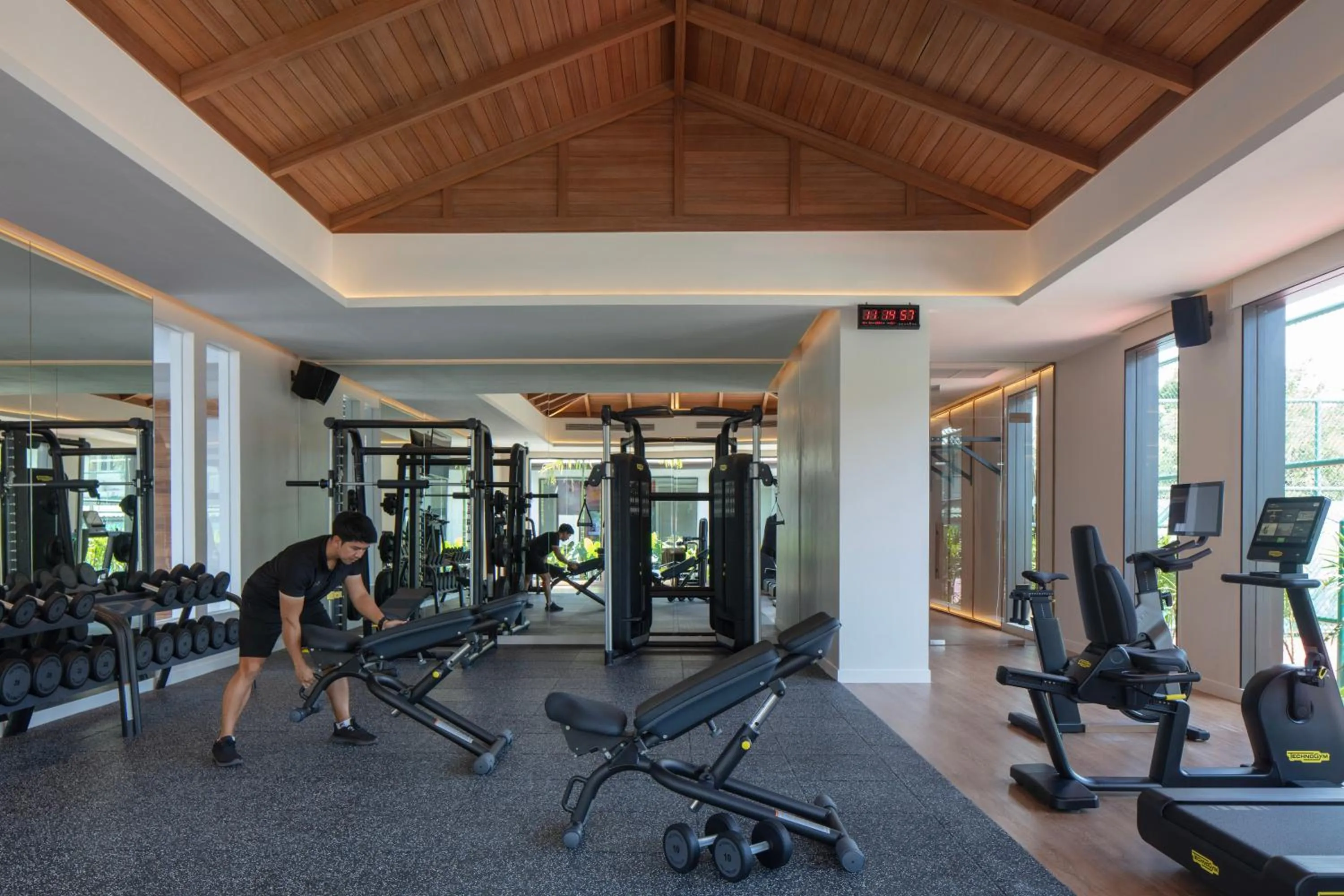Fitness centre/facilities in Anantara Mai Khao Phuket Villas