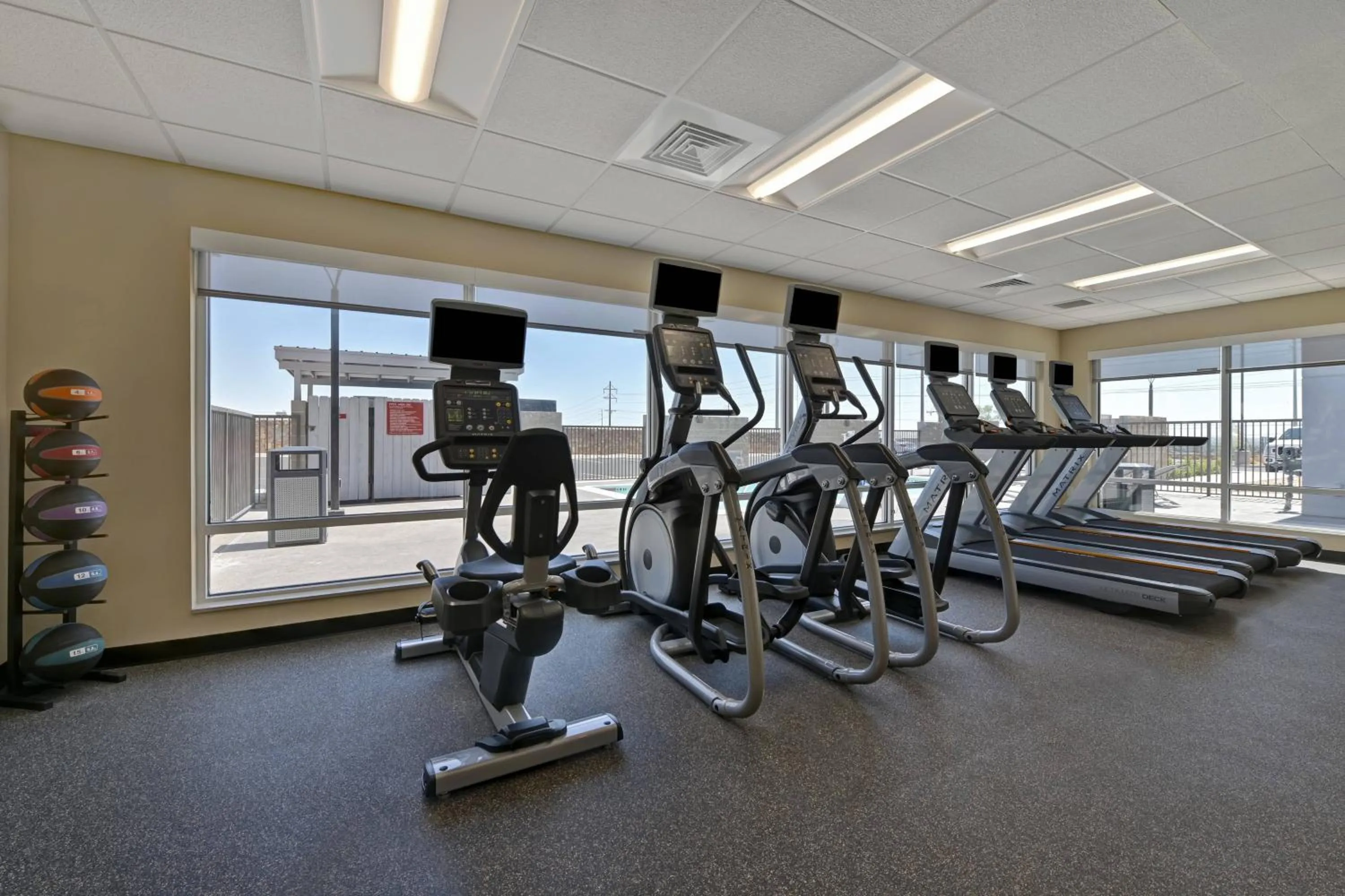 Fitness centre/facilities in TownePlace Suites by Marriott El Paso East/I-10