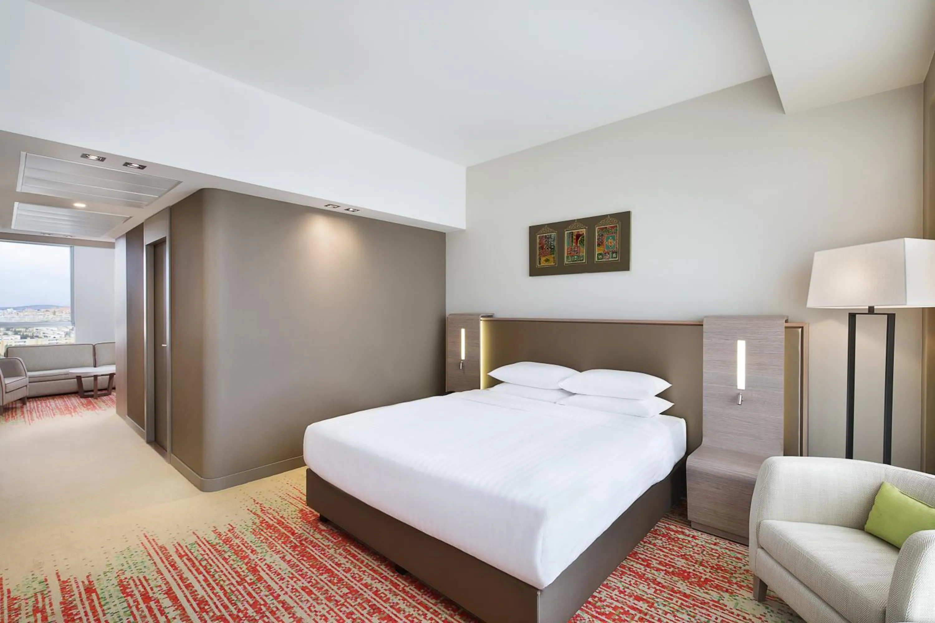 Bed in Park Mall Hotel & Conference Center