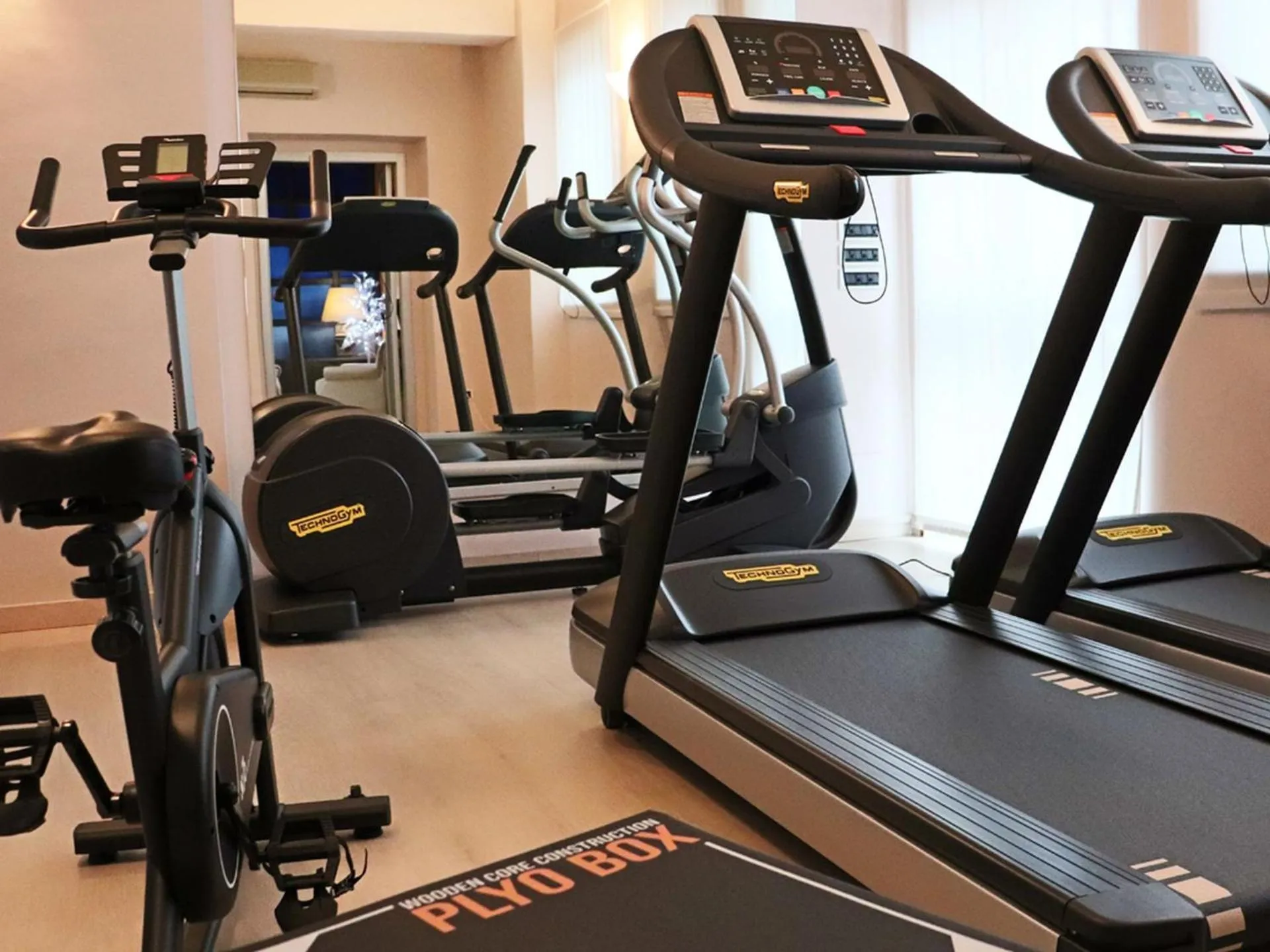 Fitness centre/facilities in Hotel Gialletti