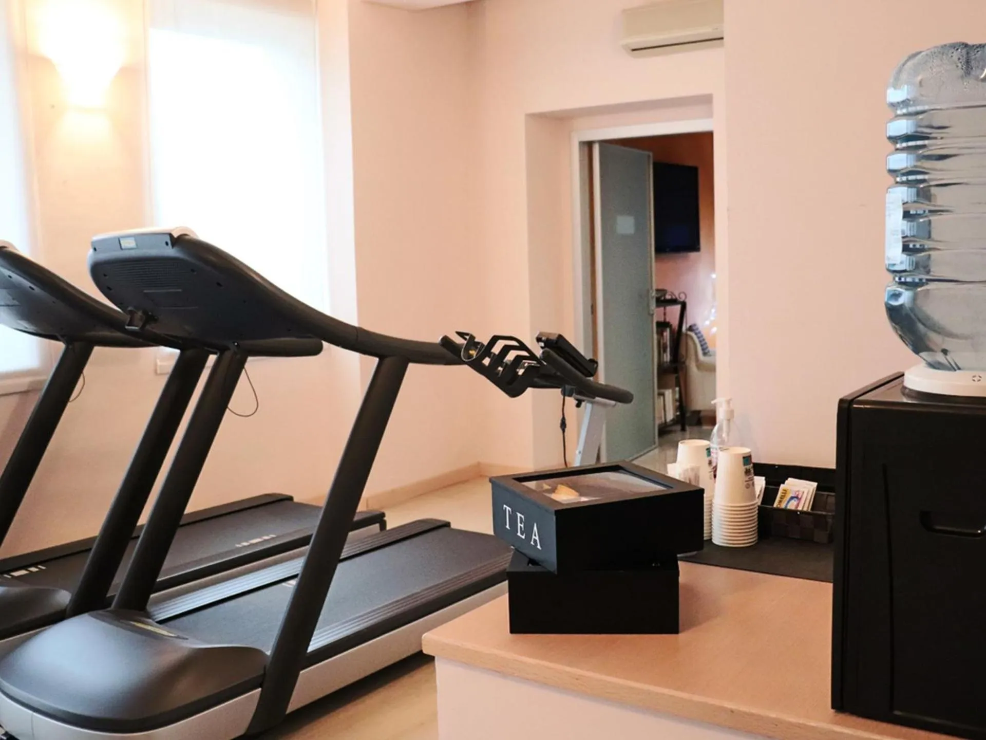 Fitness centre/facilities in Hotel Gialletti