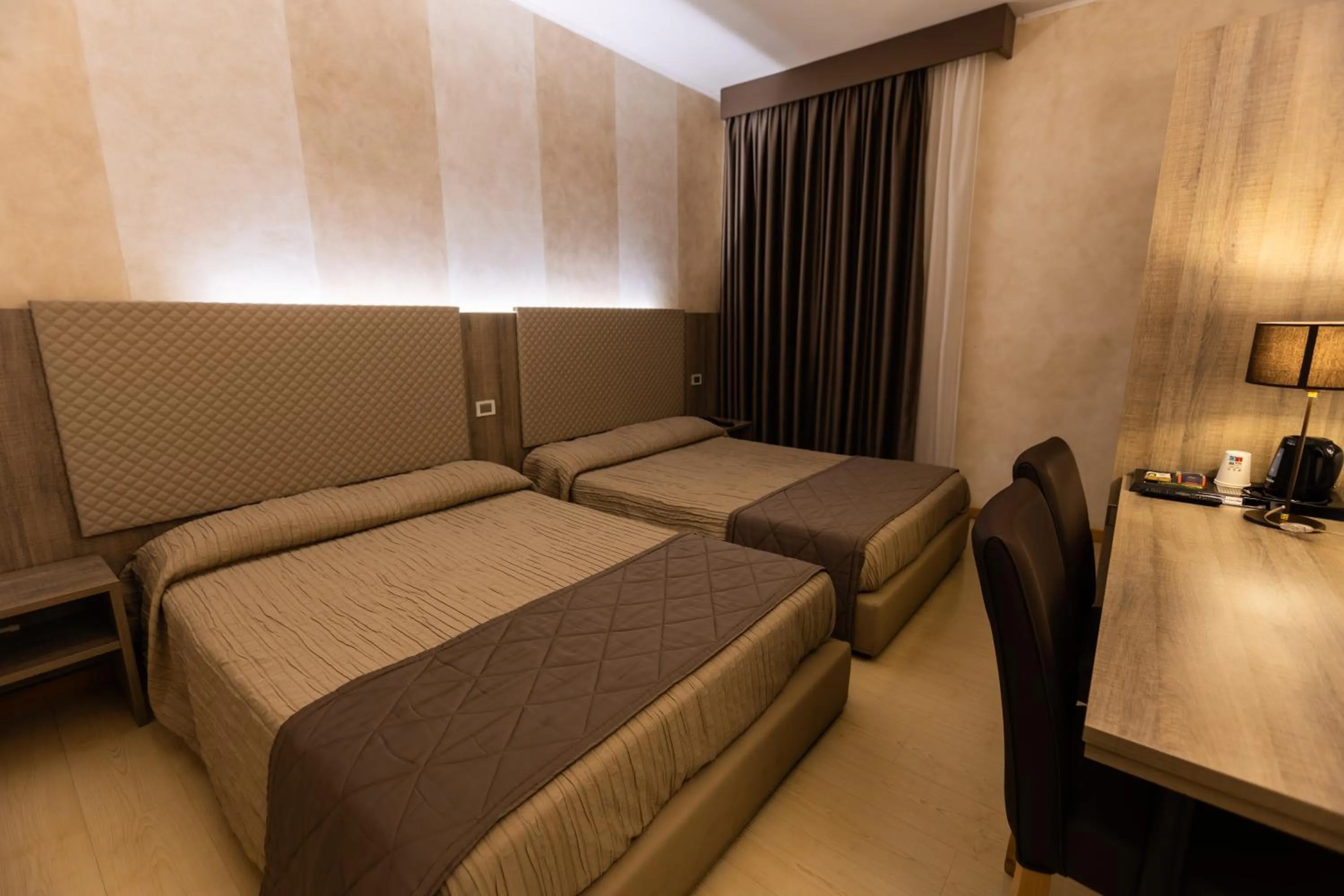 Bed in Hotel Gialletti