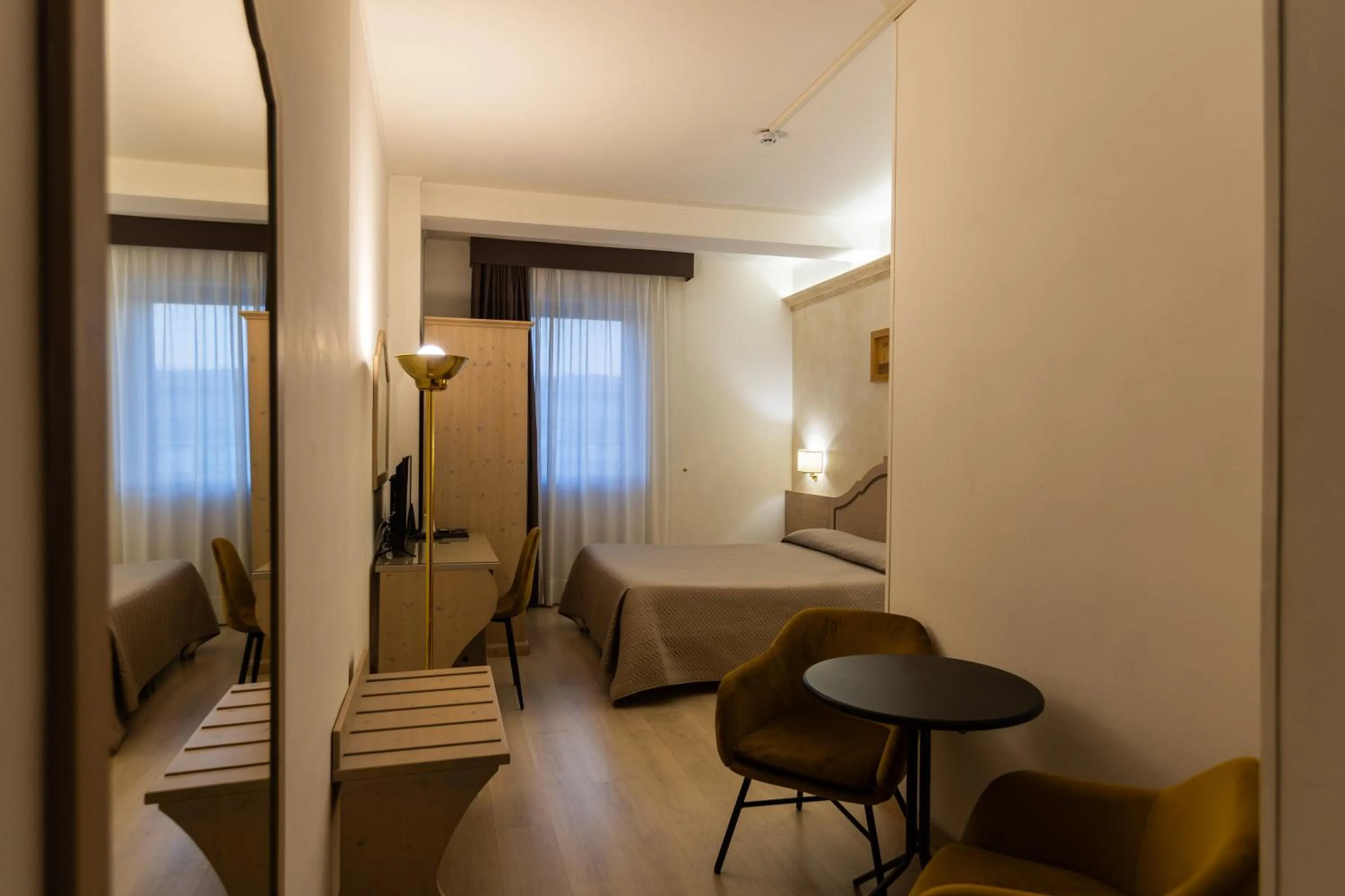 Bed in Hotel Gialletti