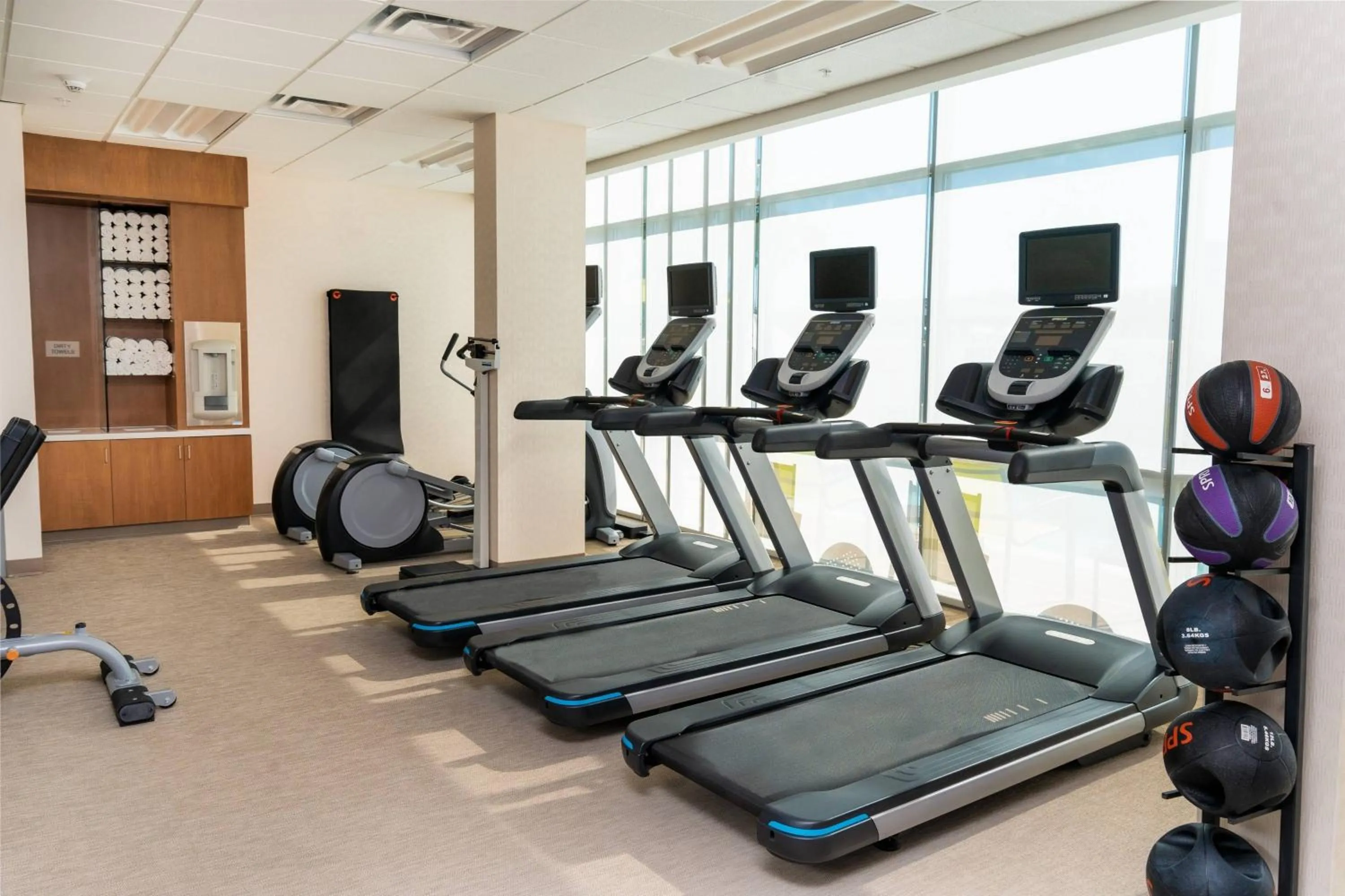 Fitness centre/facilities in SpringHill Suites by Marriott Newark Fremont
