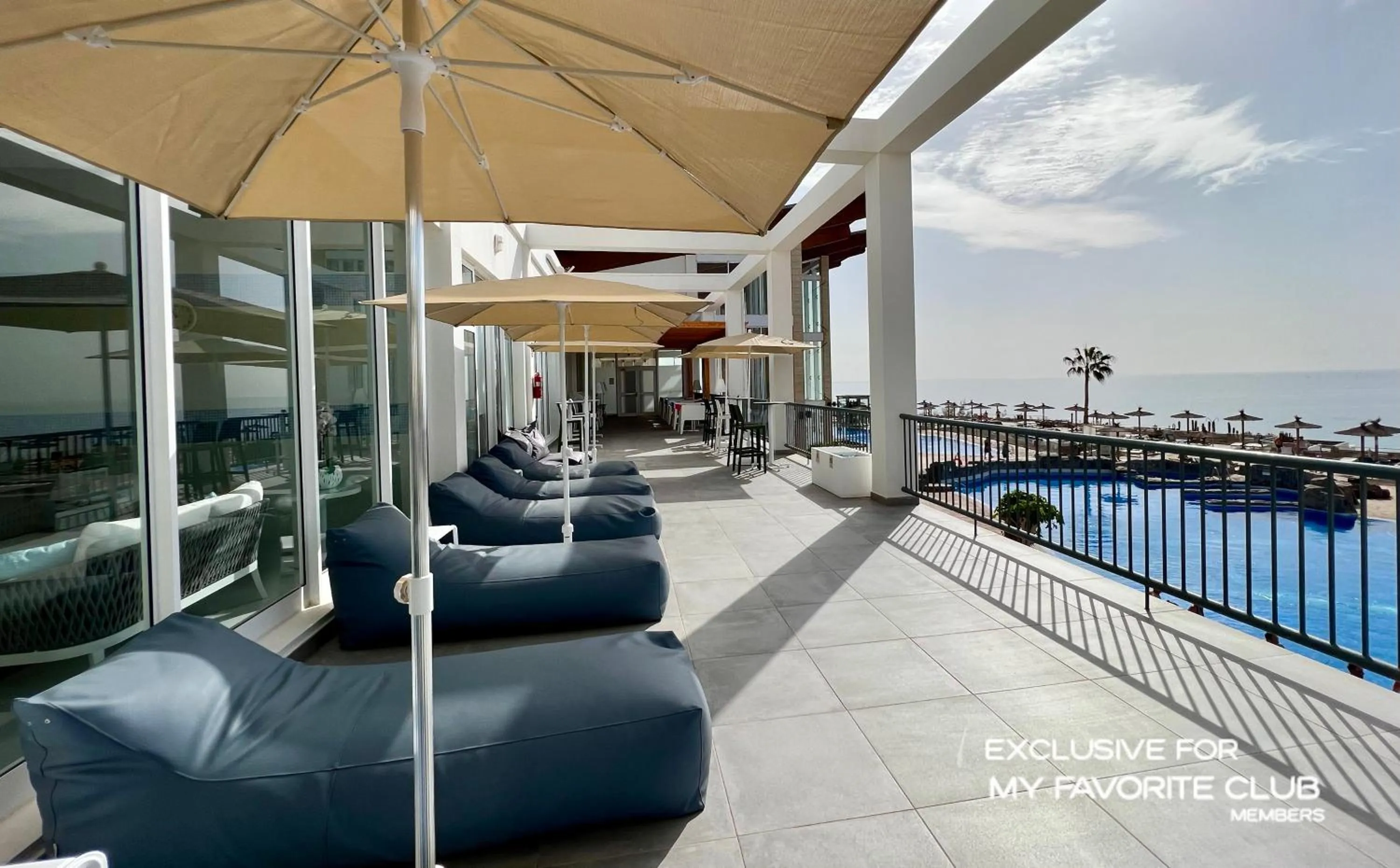 Balcony/Terrace in Alua Village Fuerteventura - All Inclusive