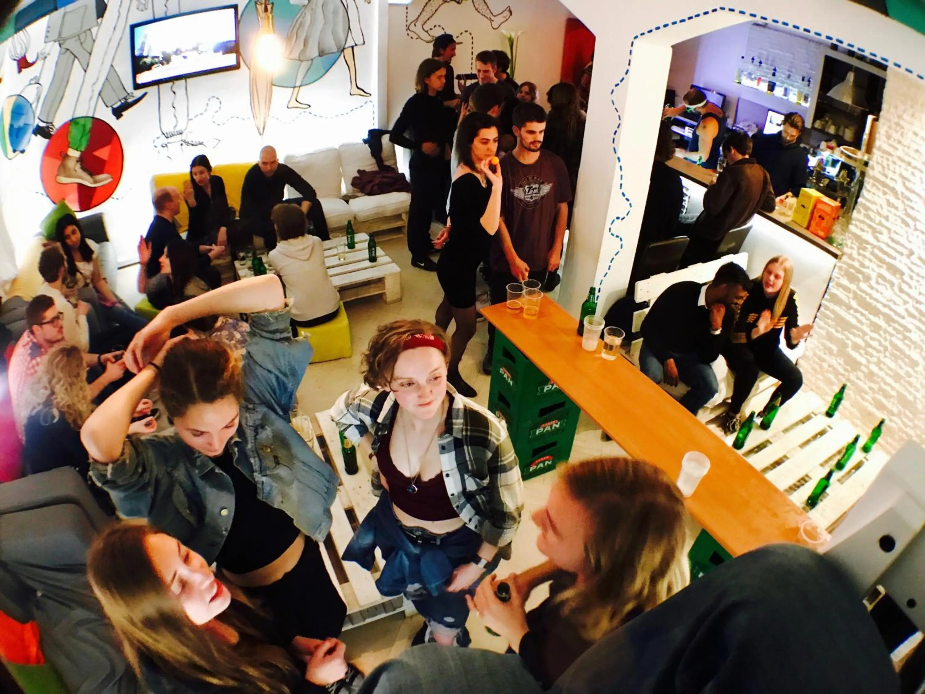 Lounge or bar in Whole Wide World Hostel