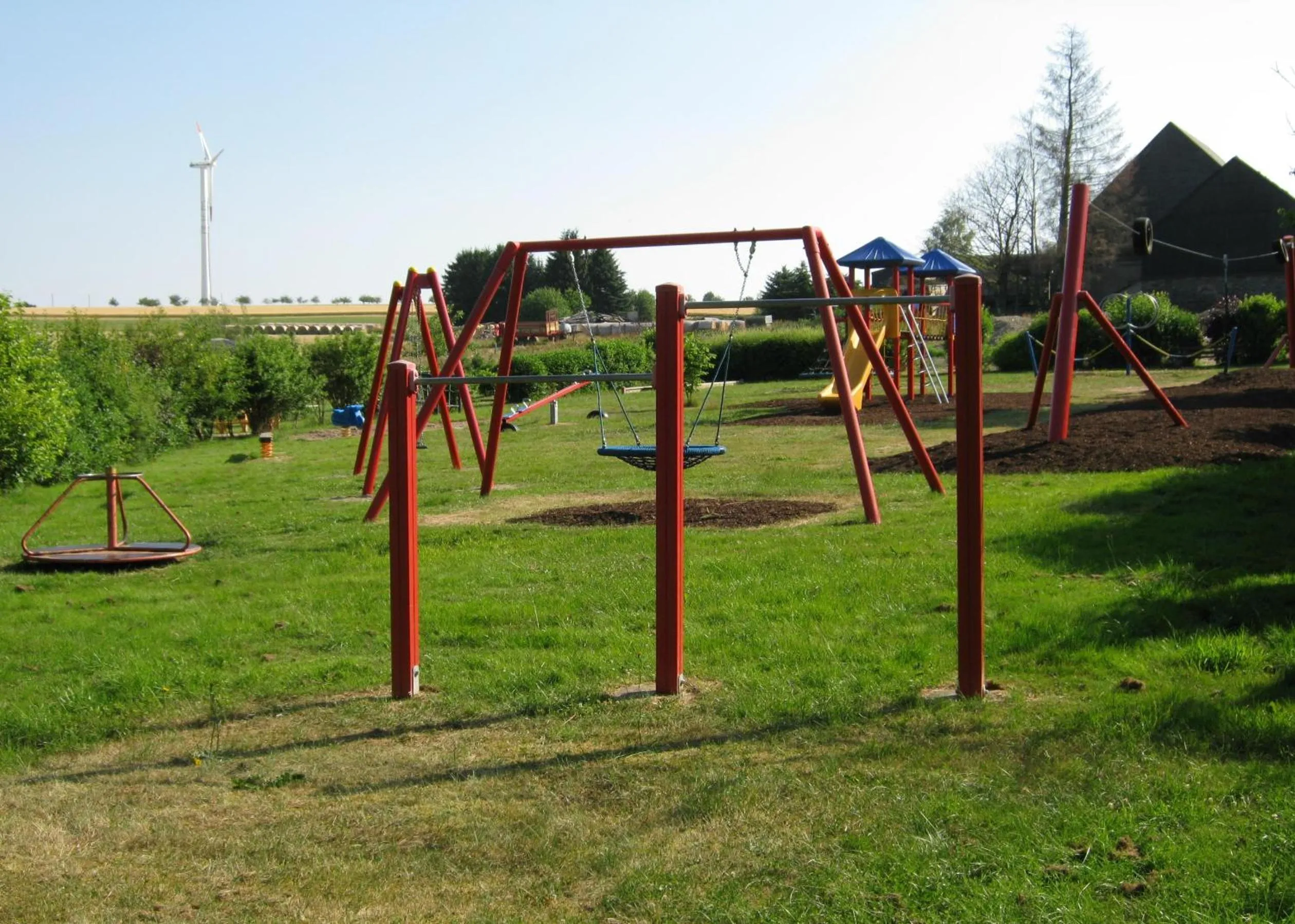 Children play ground in Stierstall-Suite Pension Wahlenau