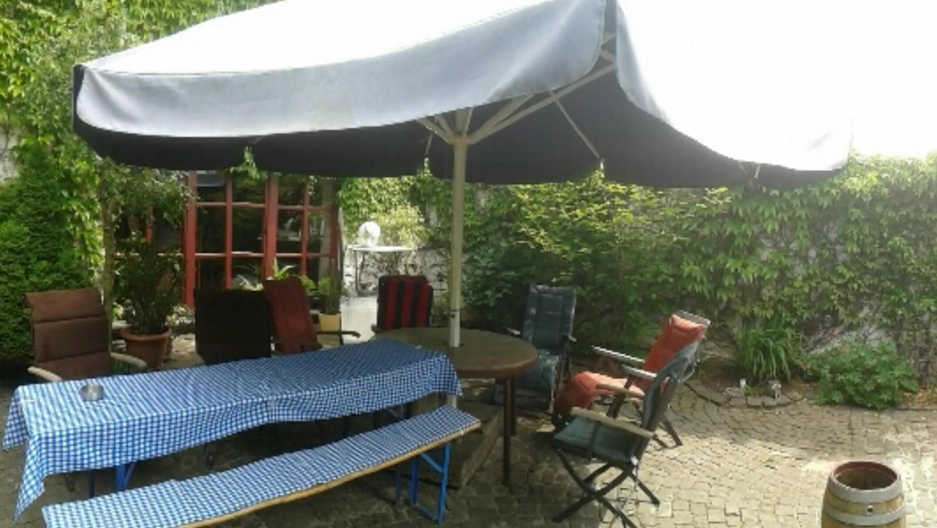 Balcony/Terrace in Stierstall-Suite Pension Wahlenau