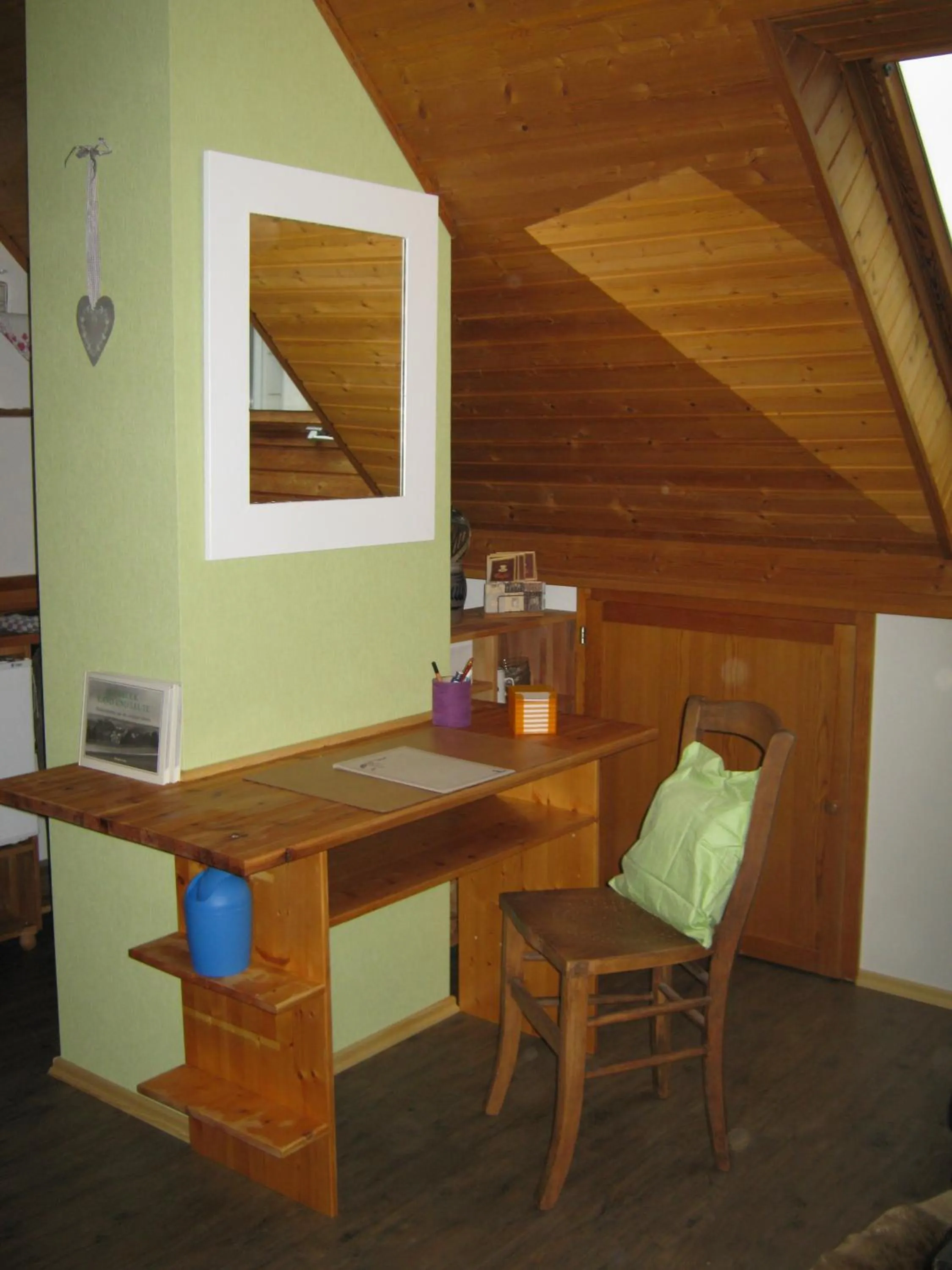 Decorative detail in Stierstall-Suite Pension Wahlenau