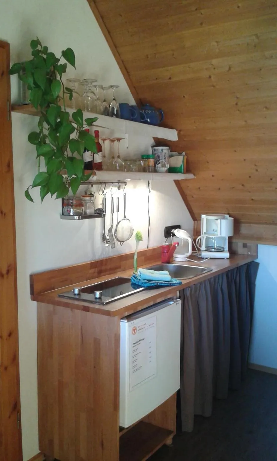 Decorative detail in Stierstall-Suite Pension Wahlenau