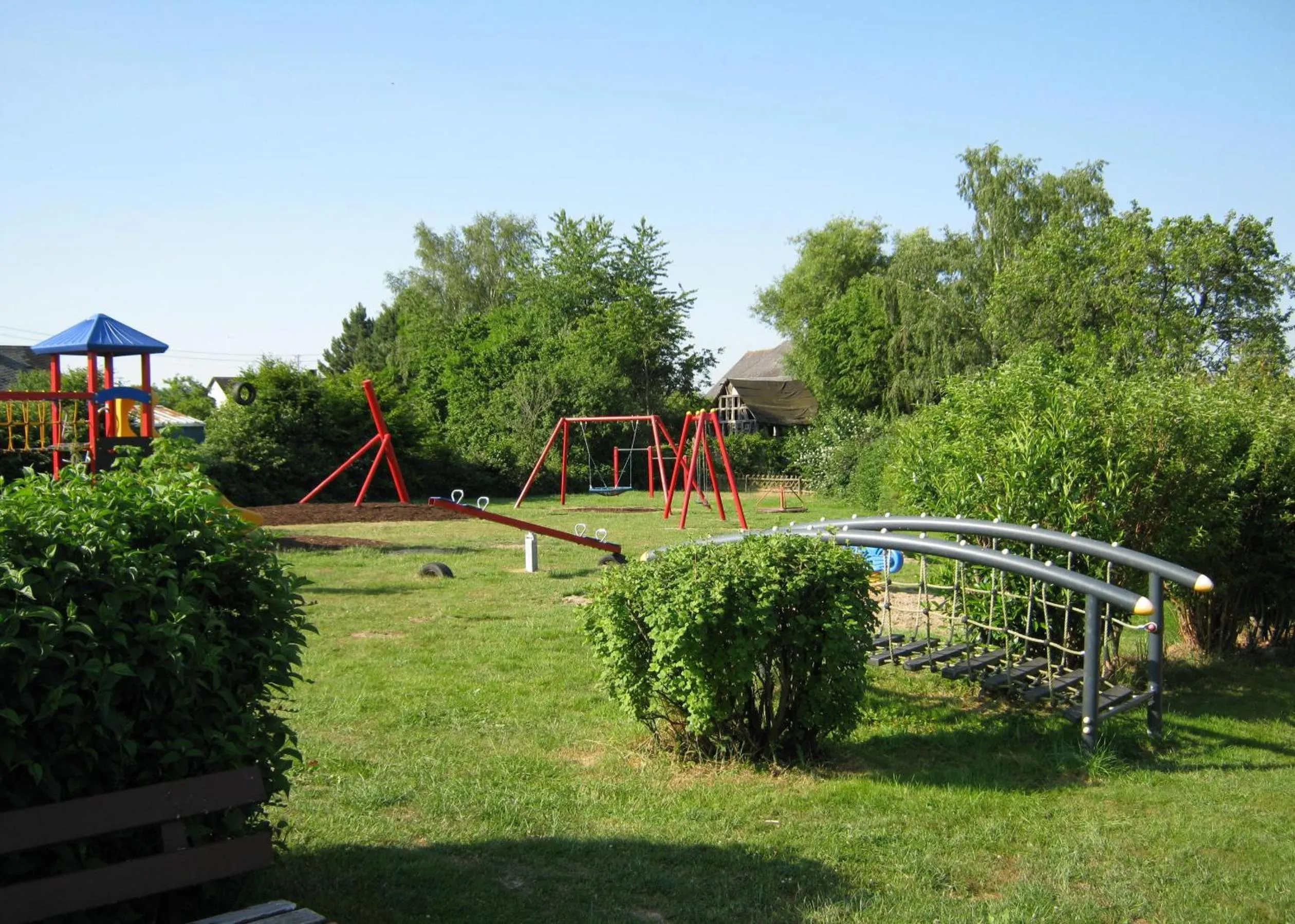 Children play ground in Stierstall-Suite Pension Wahlenau