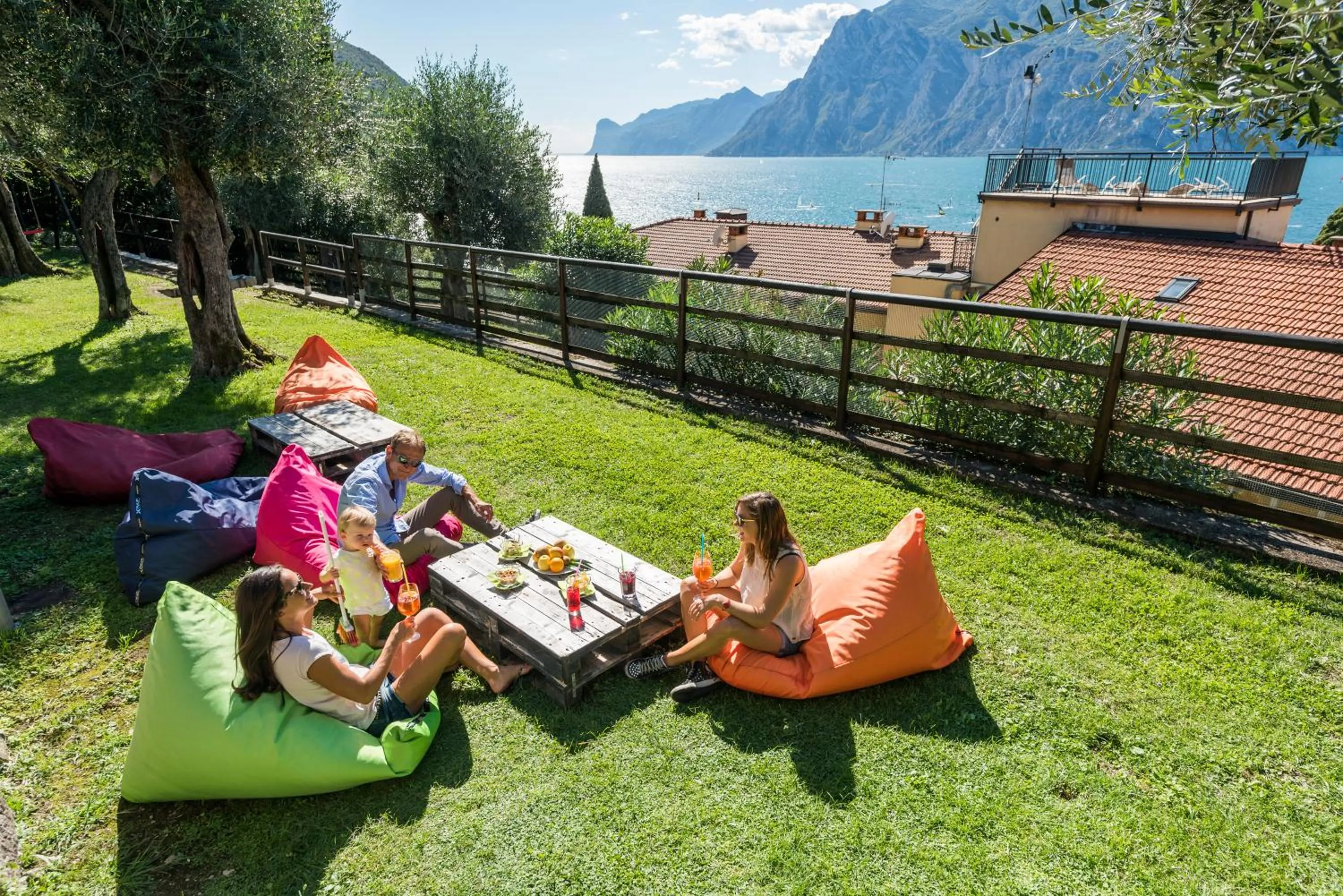 Garden in Torbole Aparthotel