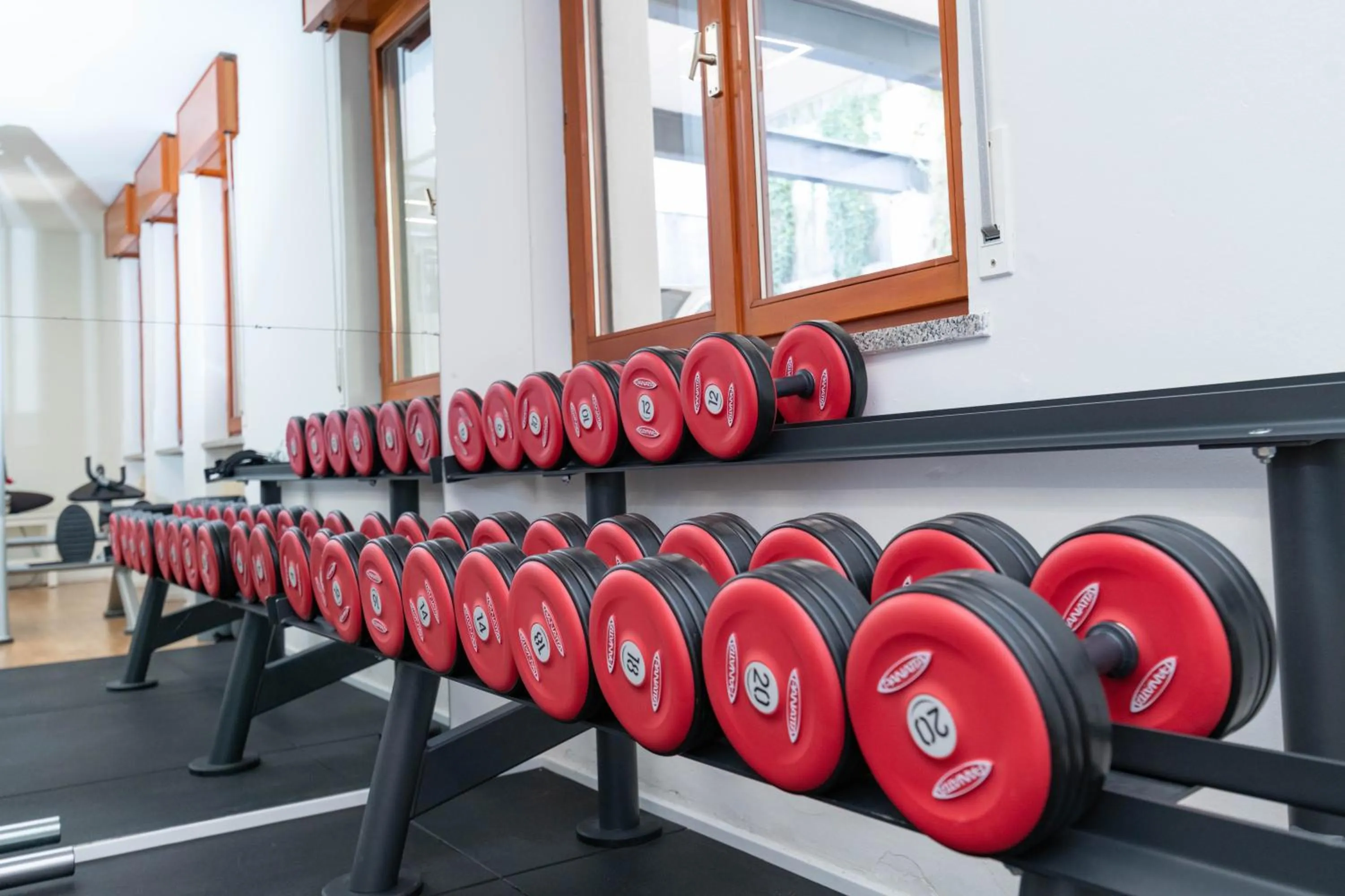 Fitness centre/facilities in Torbole Aparthotel