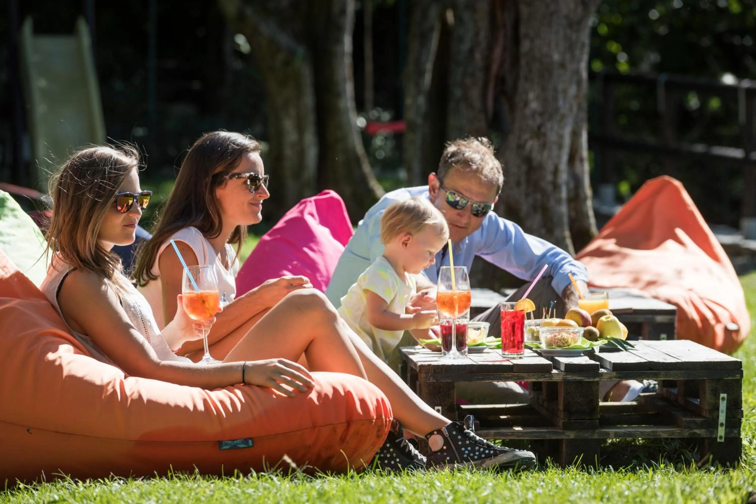 Children play ground in Torbole Aparthotel