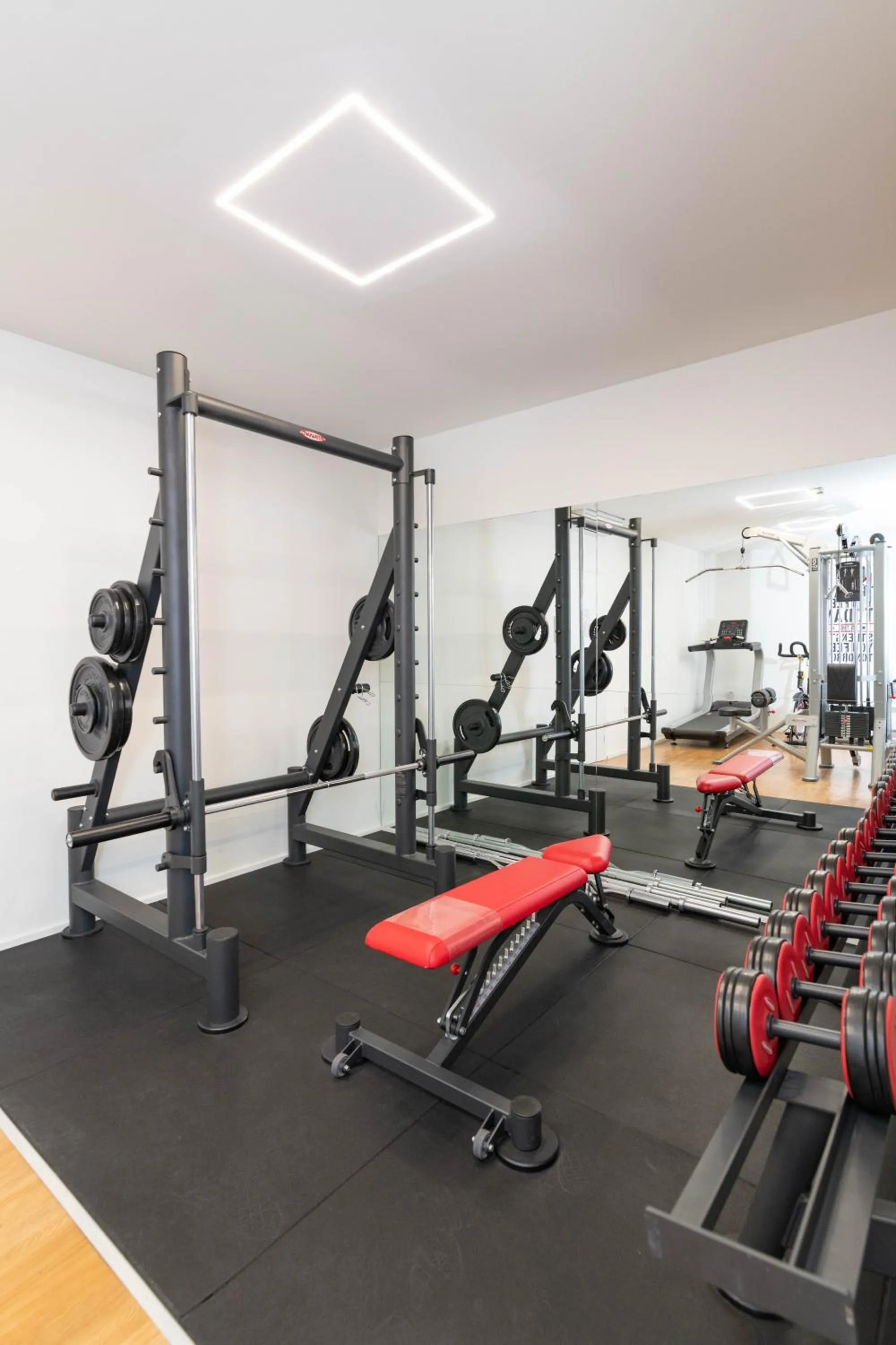 Fitness centre/facilities in Torbole Aparthotel
