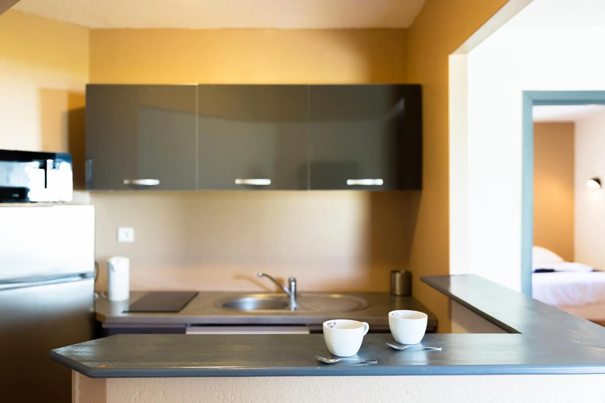 Bed in Appart'Hôtel Les Lofts du Grand Lac de Lozère