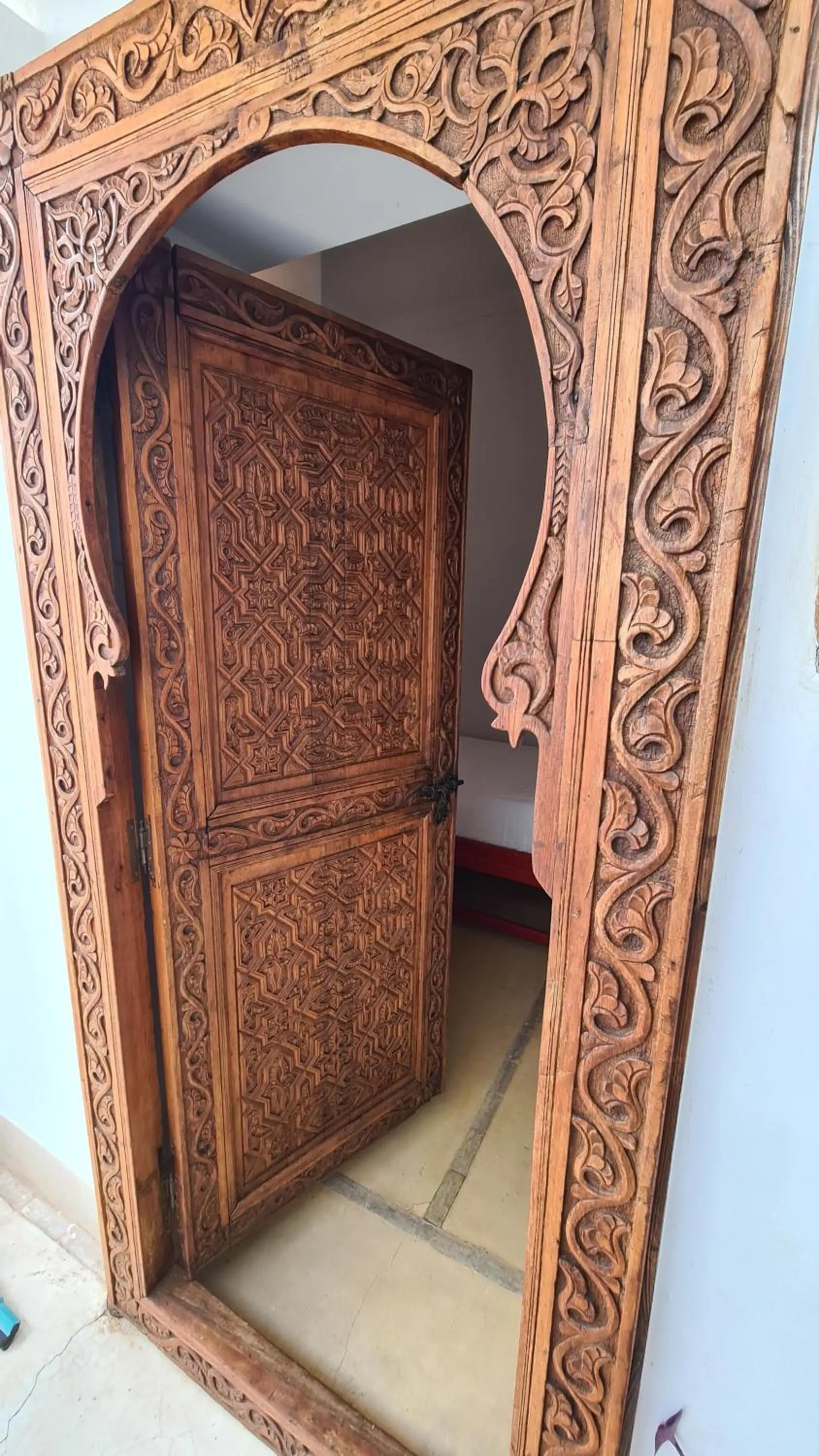 Decorative detail in Riad la Cigale