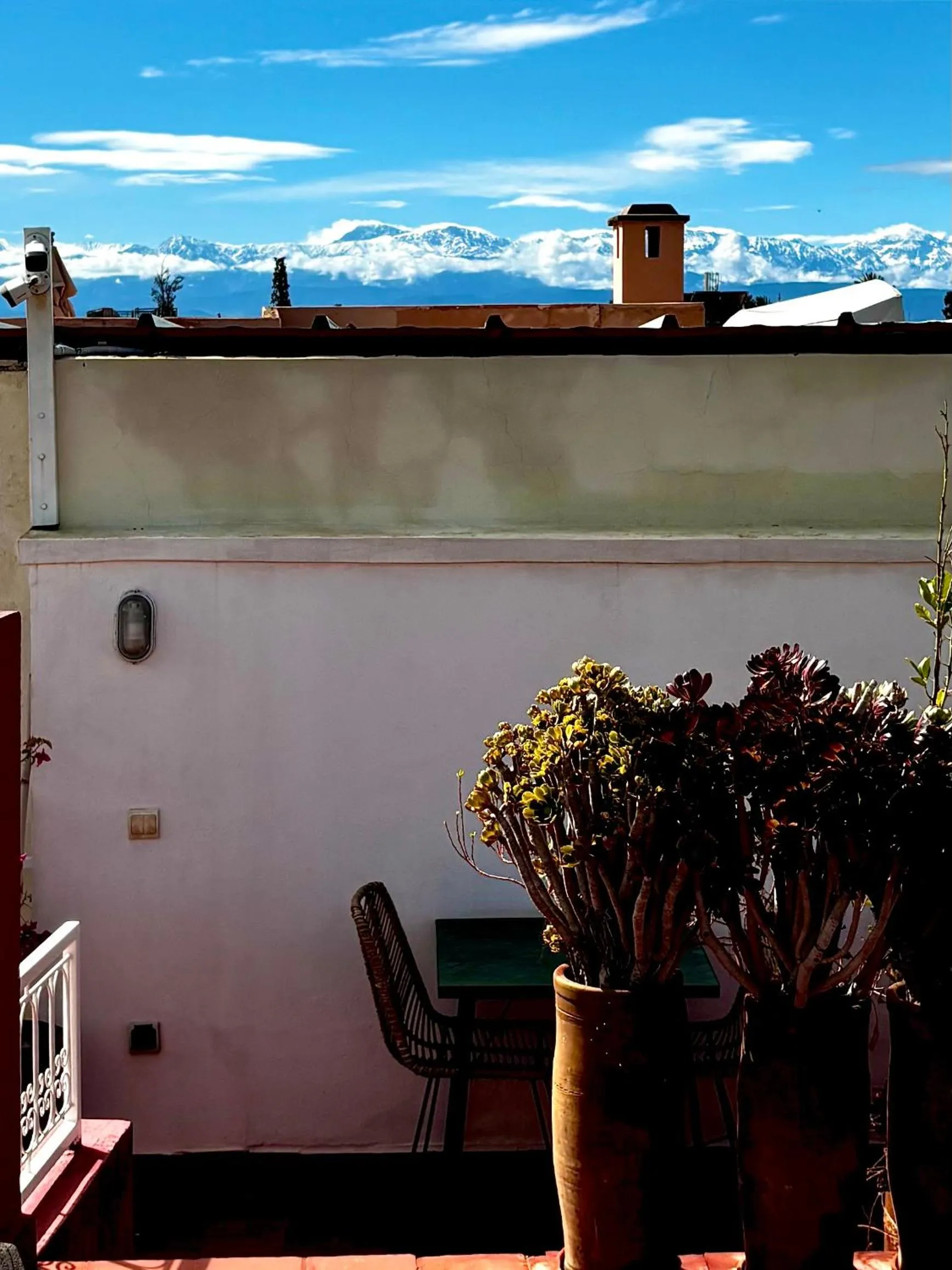 Balcony/Terrace in Riad la Cigale