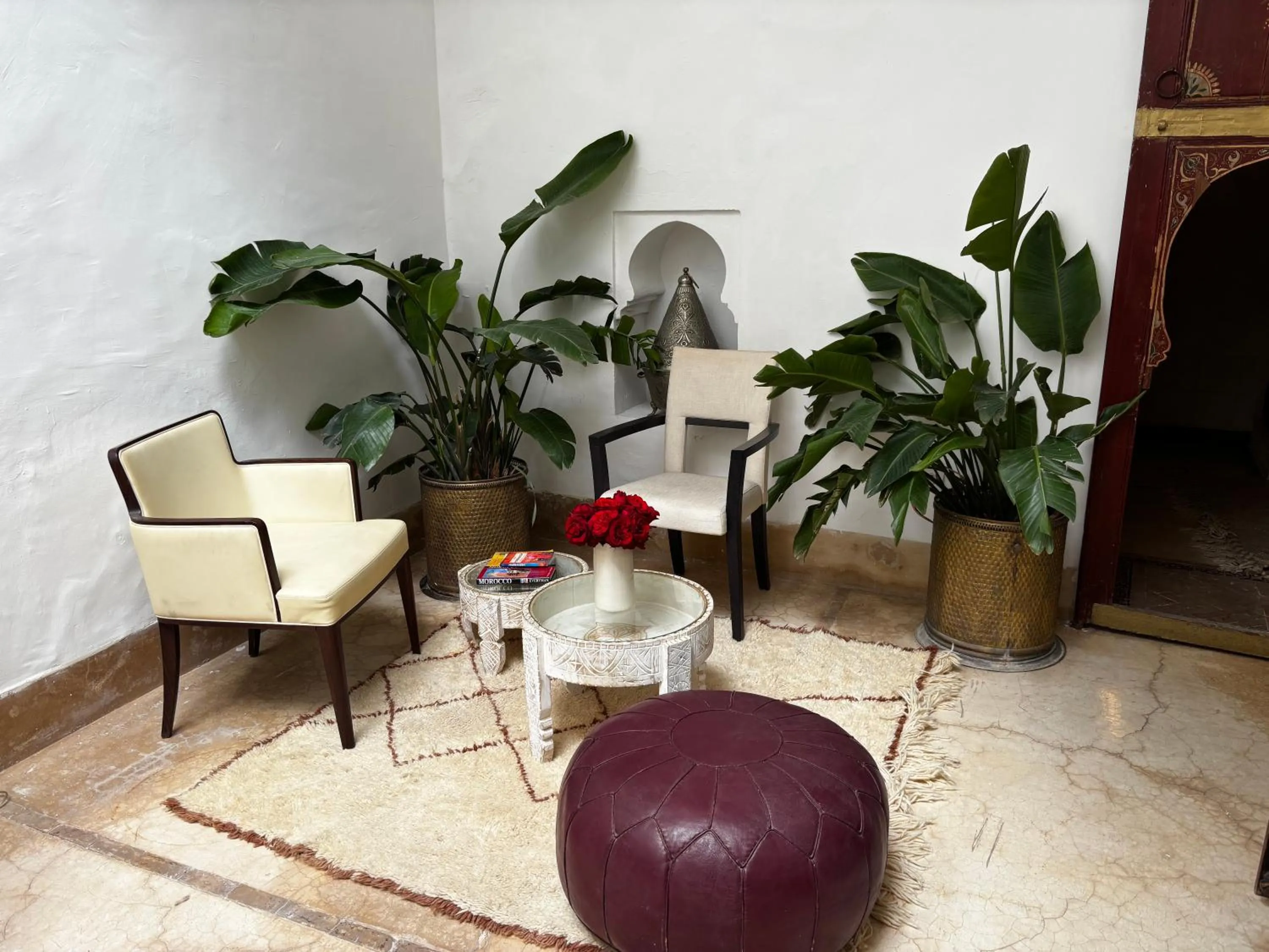 Living room in Riad la Cigale