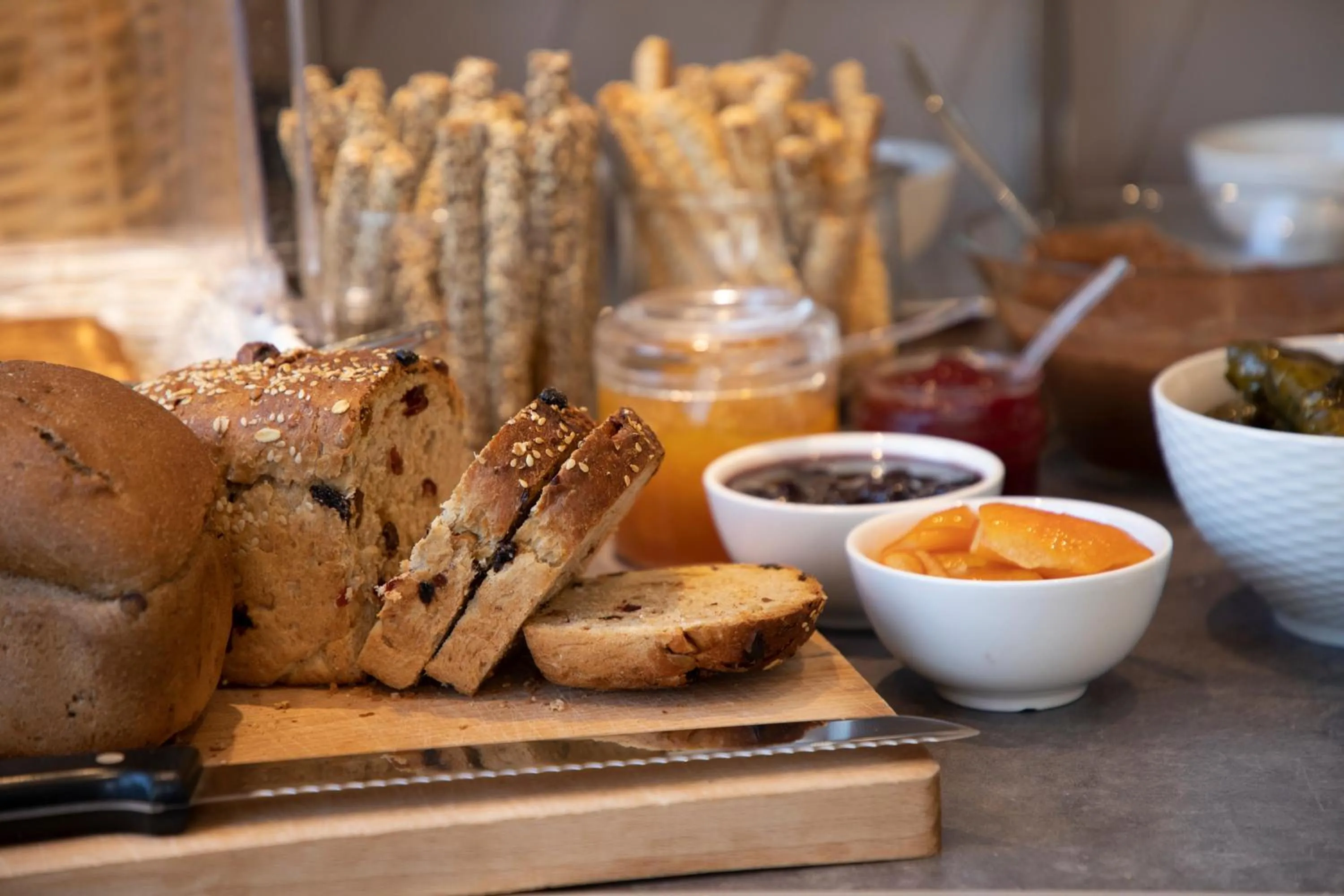 Buffet breakfast in The Pinnacle Athens