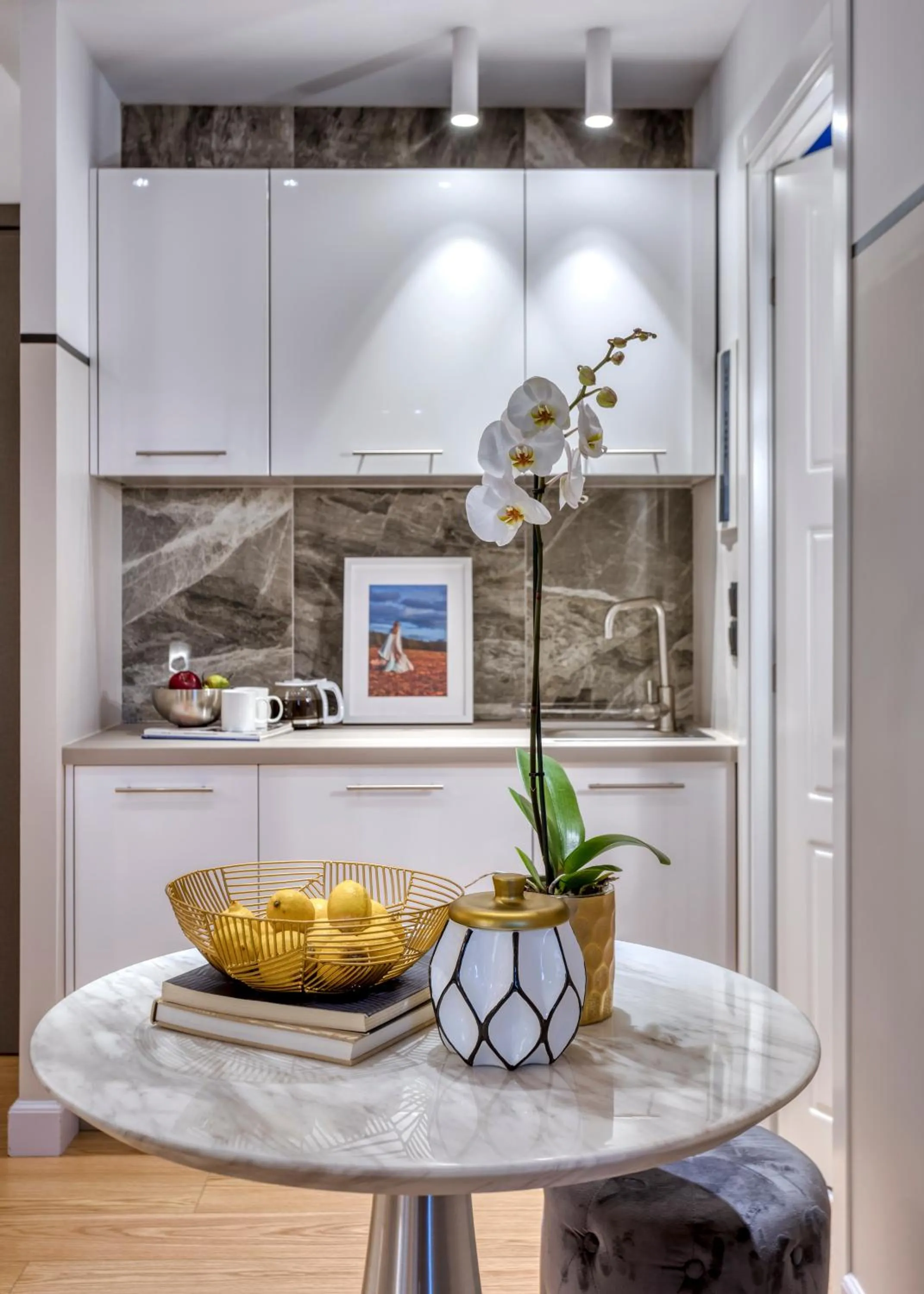 Kitchen or kitchenette in The Pinnacle Athens