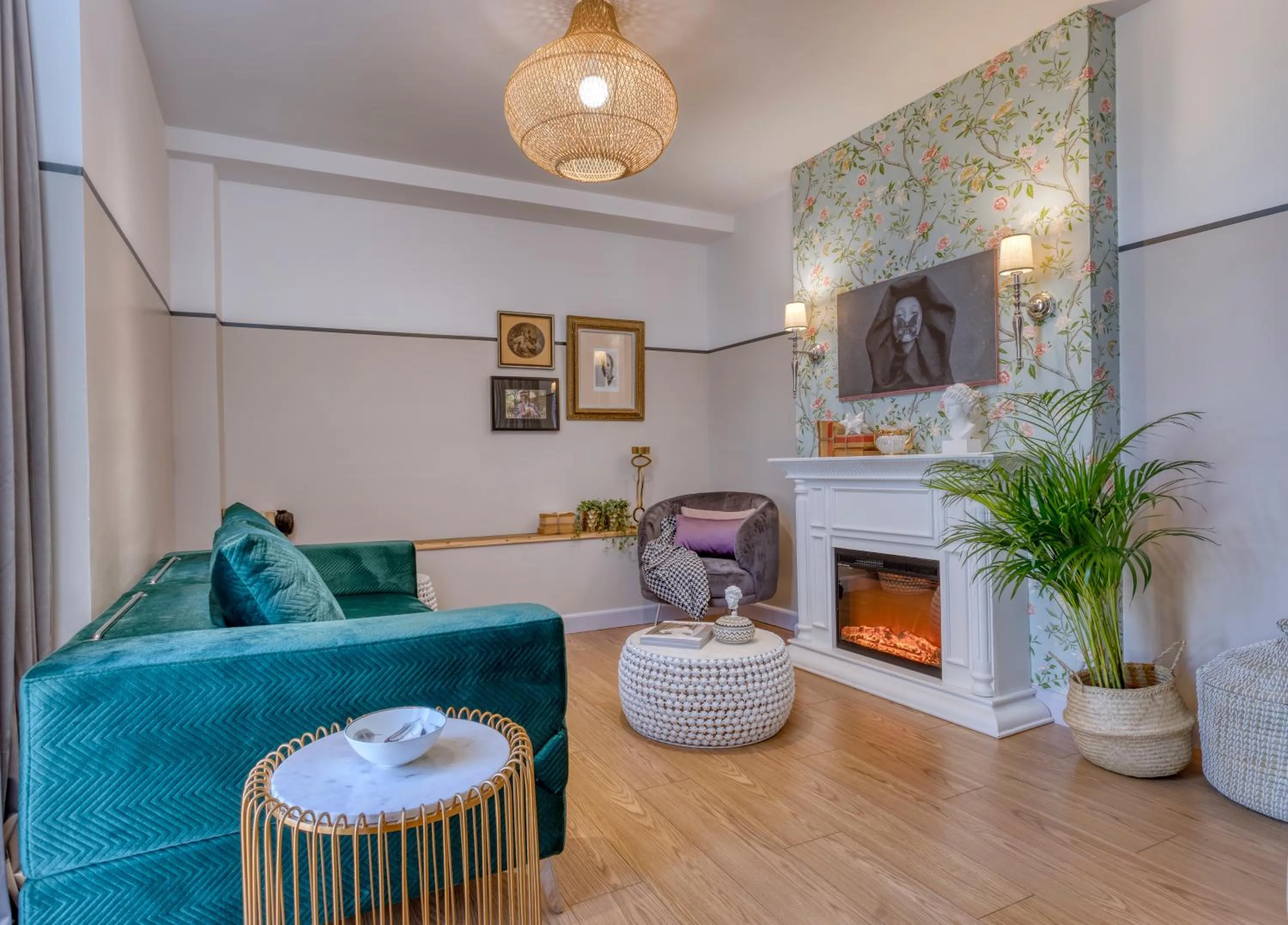 Living room in The Pinnacle Athens