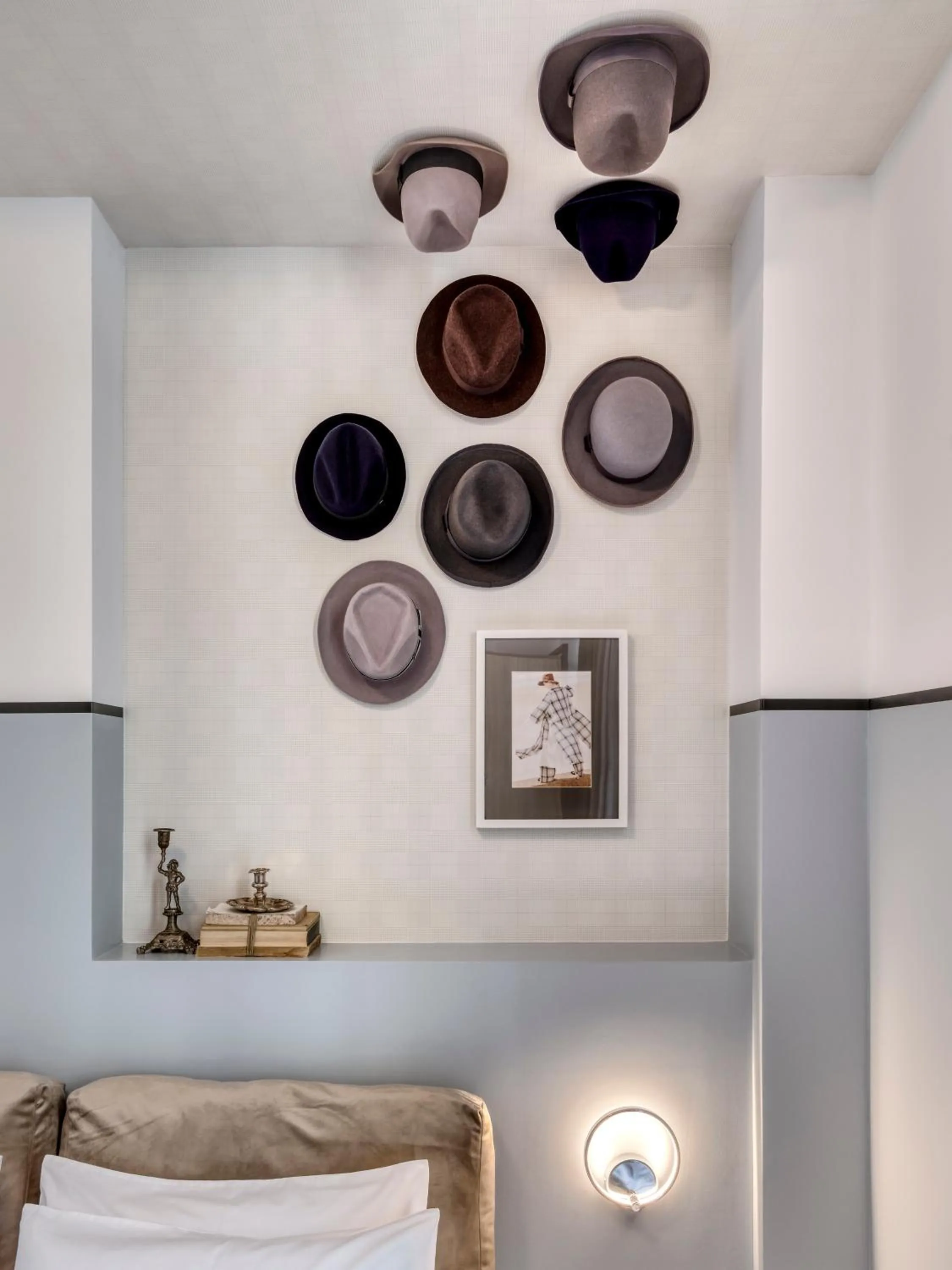 Decorative detail, Bed in The Pinnacle Athens