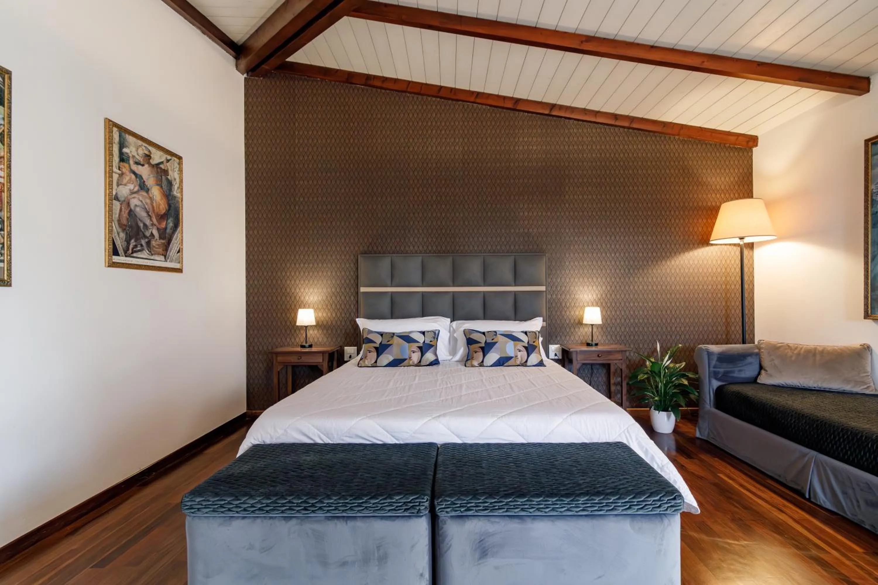 Bed in Agriturismo Villa Godenano - Pool&Restaurant