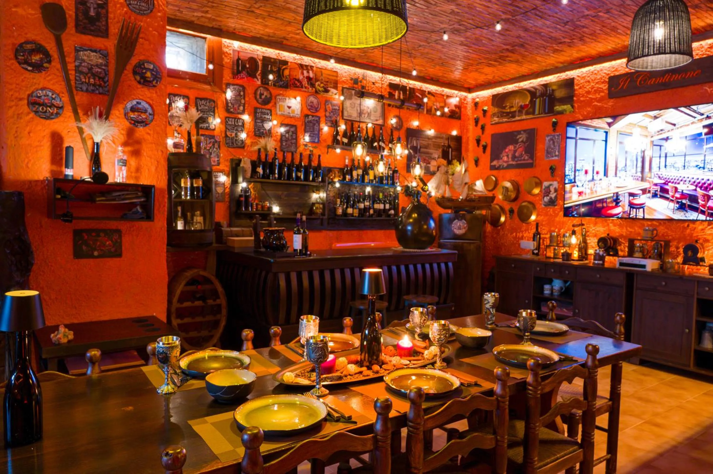 Restaurant/places to eat in Hotel Casa Di Meglio