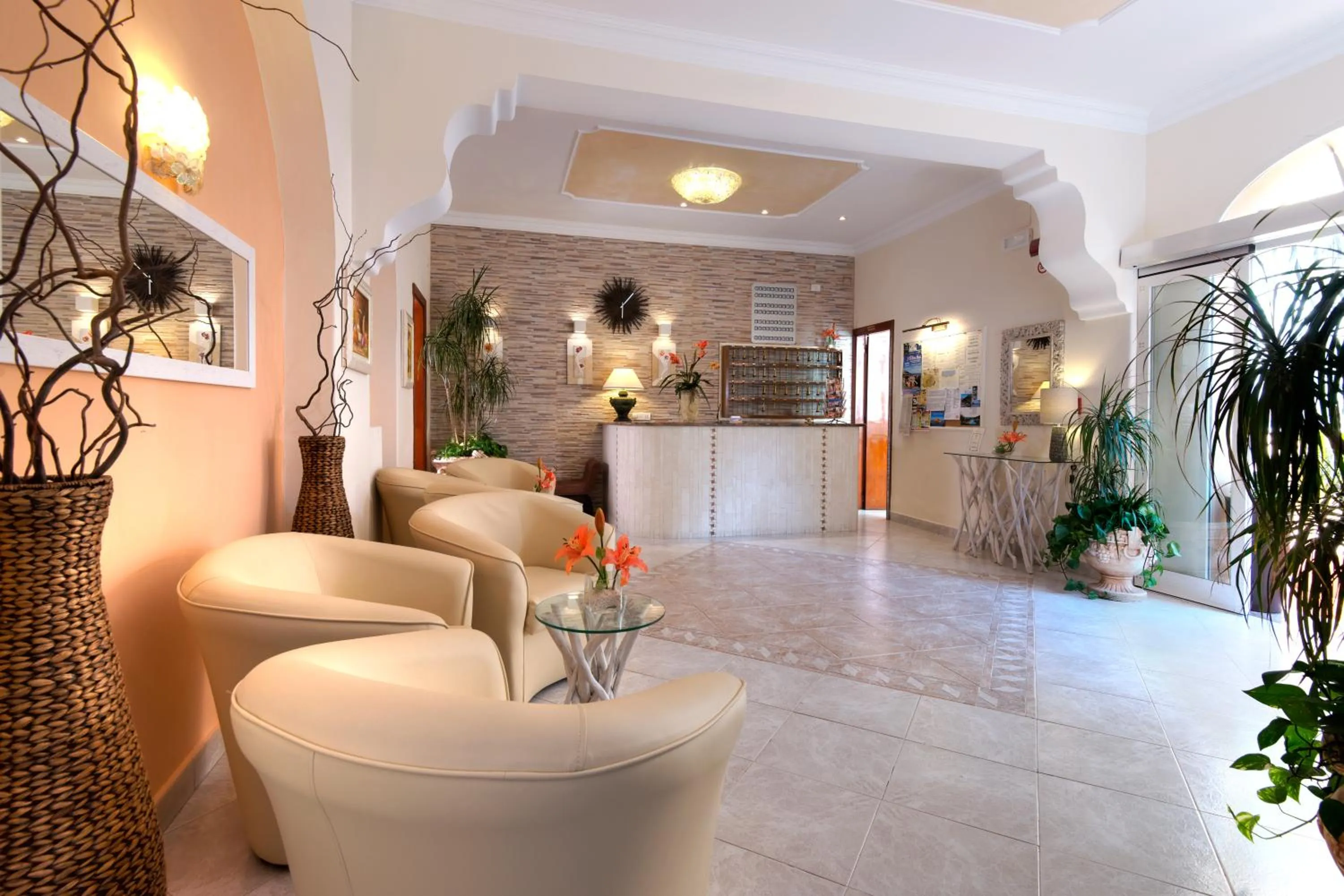 Lobby or reception in Hotel Casa Di Meglio