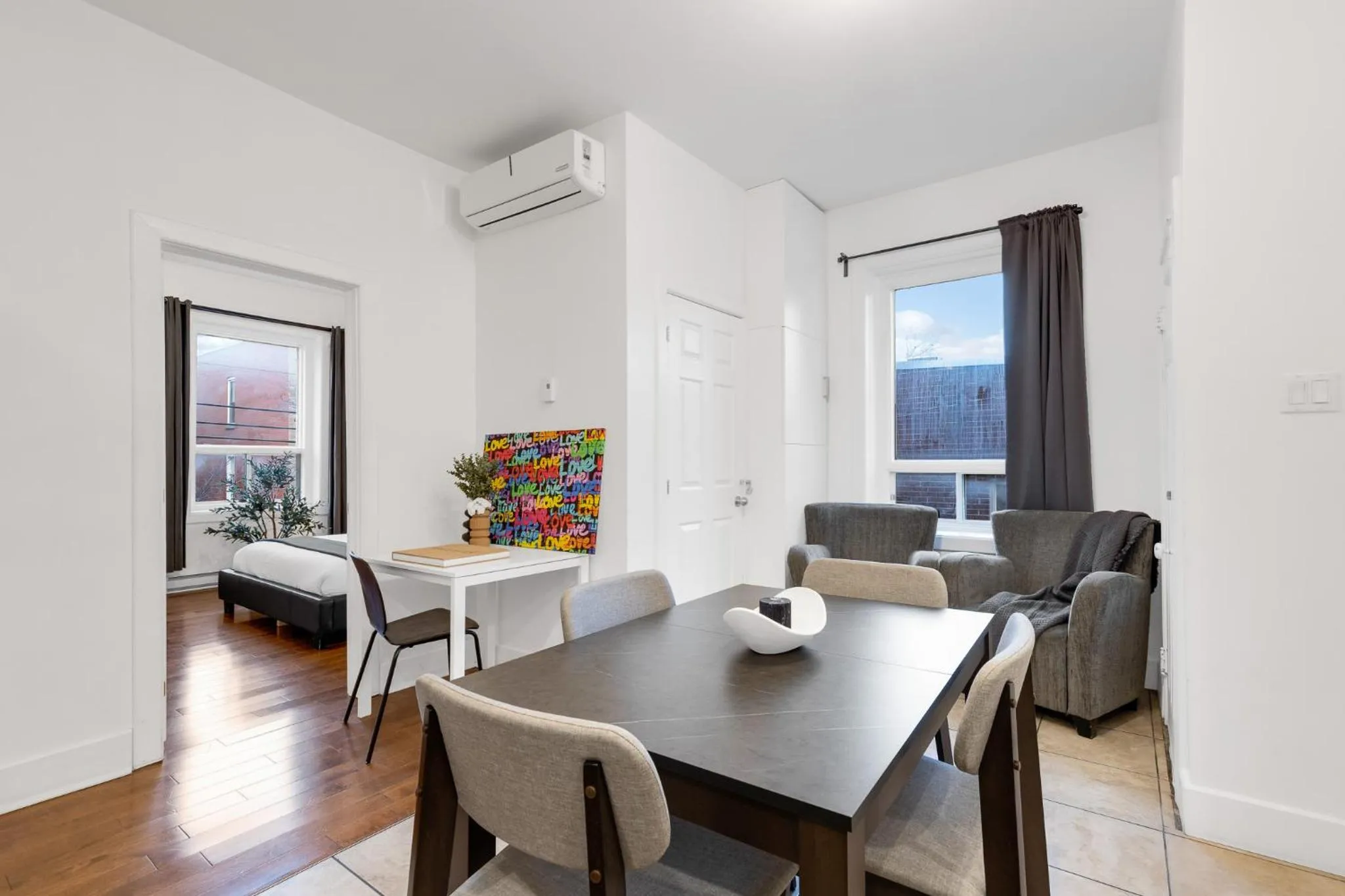 Living room in LiV MTL Chic