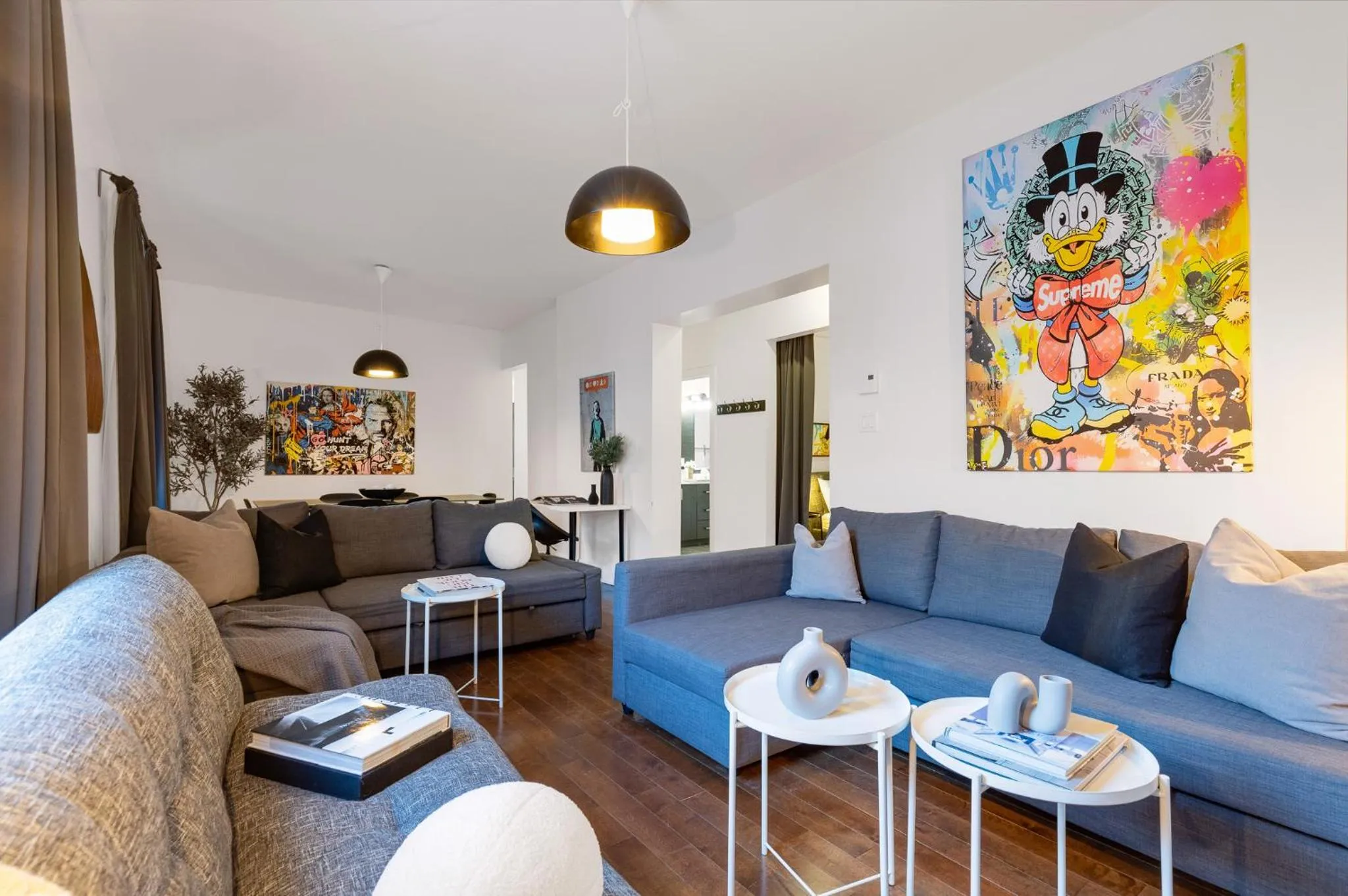 Living room in LiV MTL Chic