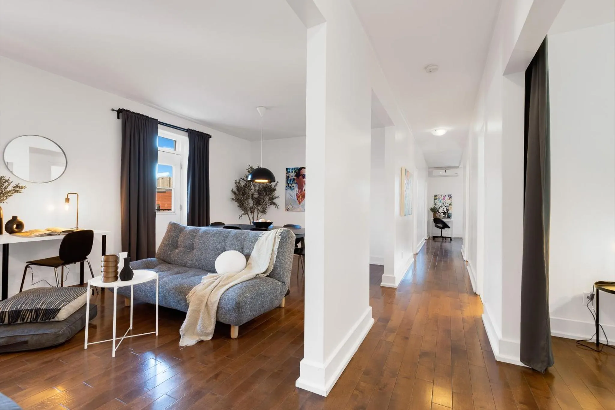 Living room in LiV MTL Chic