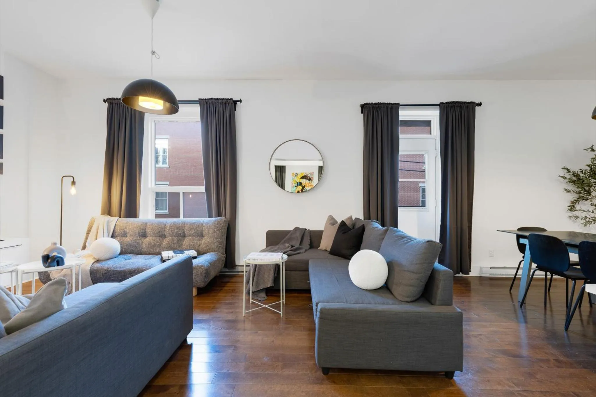 Living room in LiV MTL Chic