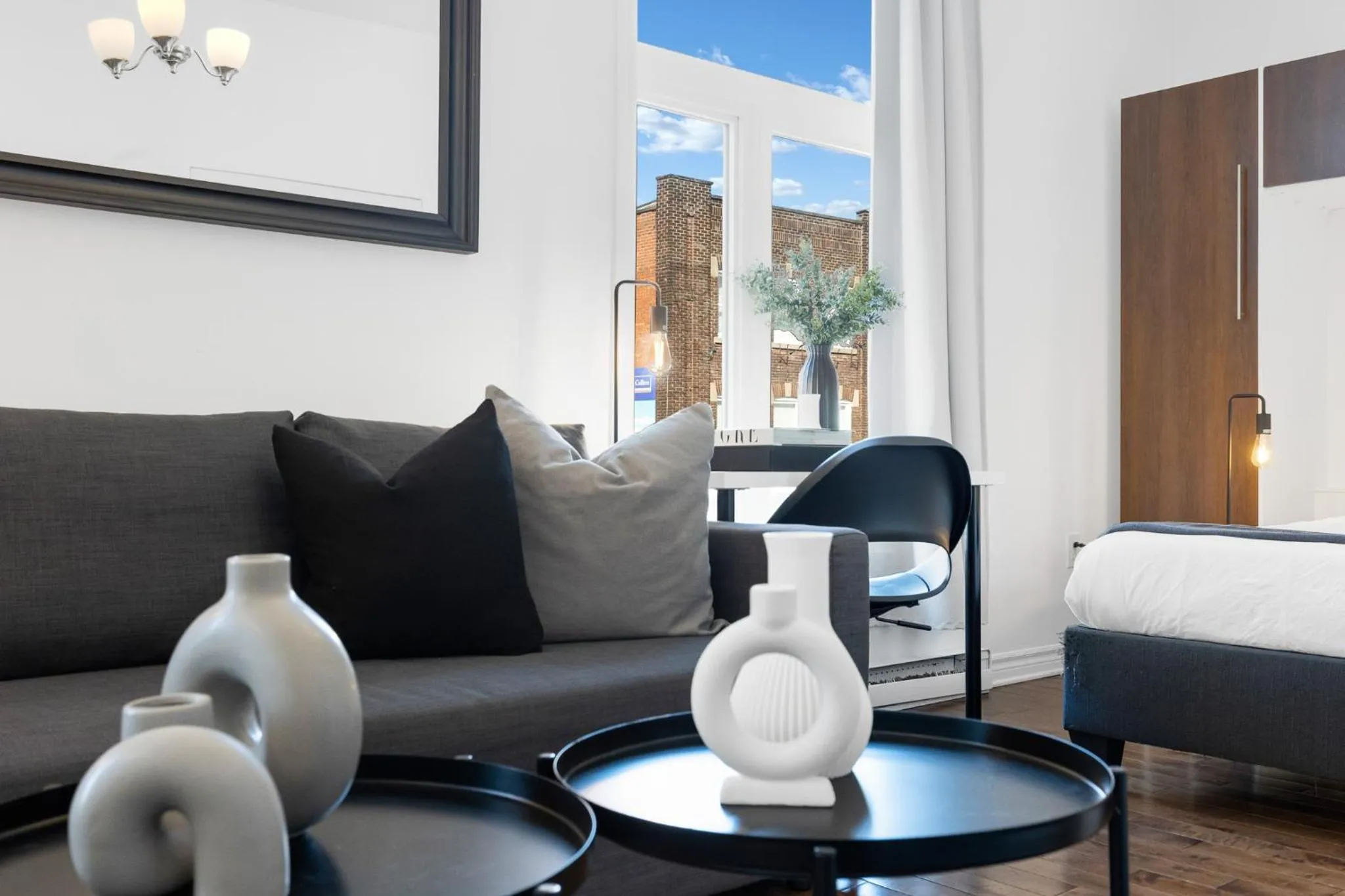 Living room in LiV MTL MTL