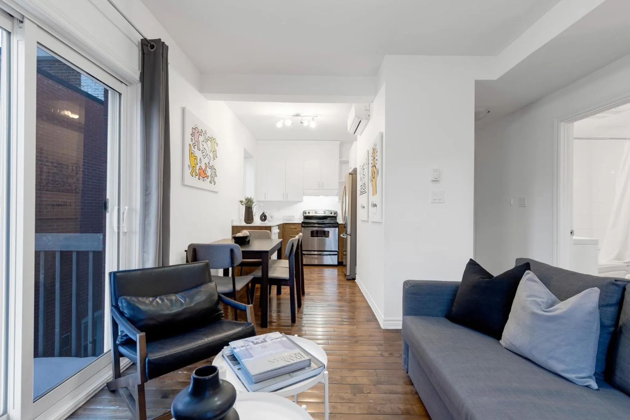 Living room in LiV MTL MTL