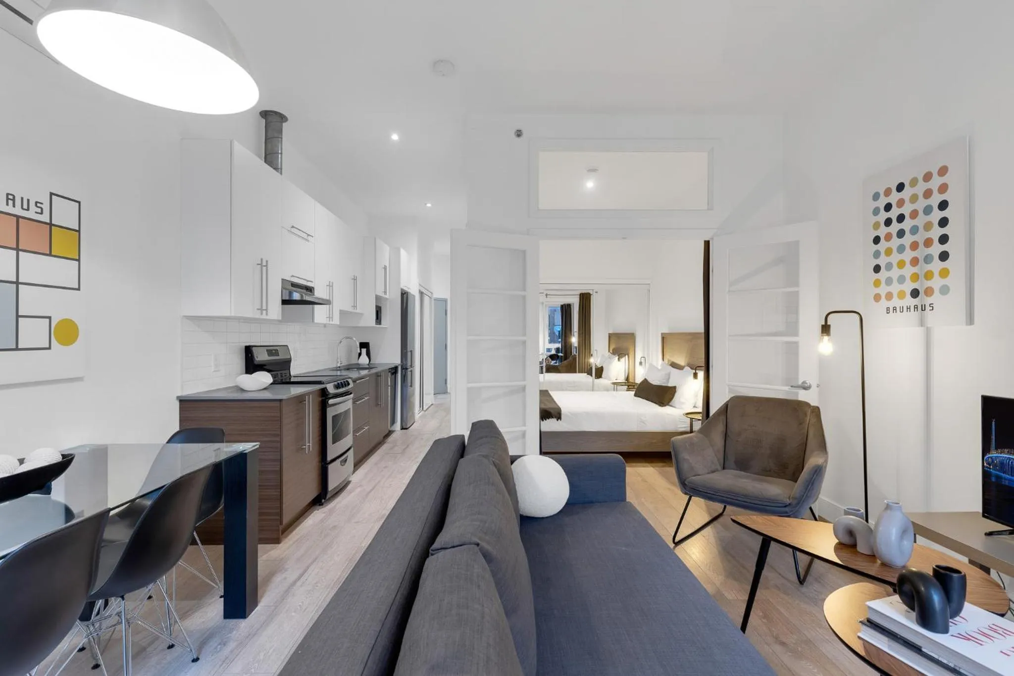 Bed in LiV MTL Downtown