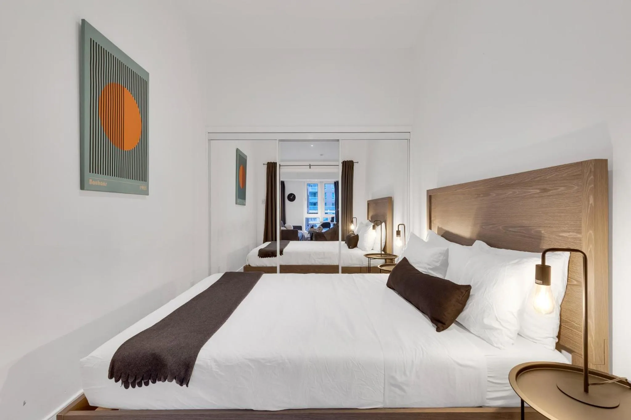 Bed in LiV MTL Downtown