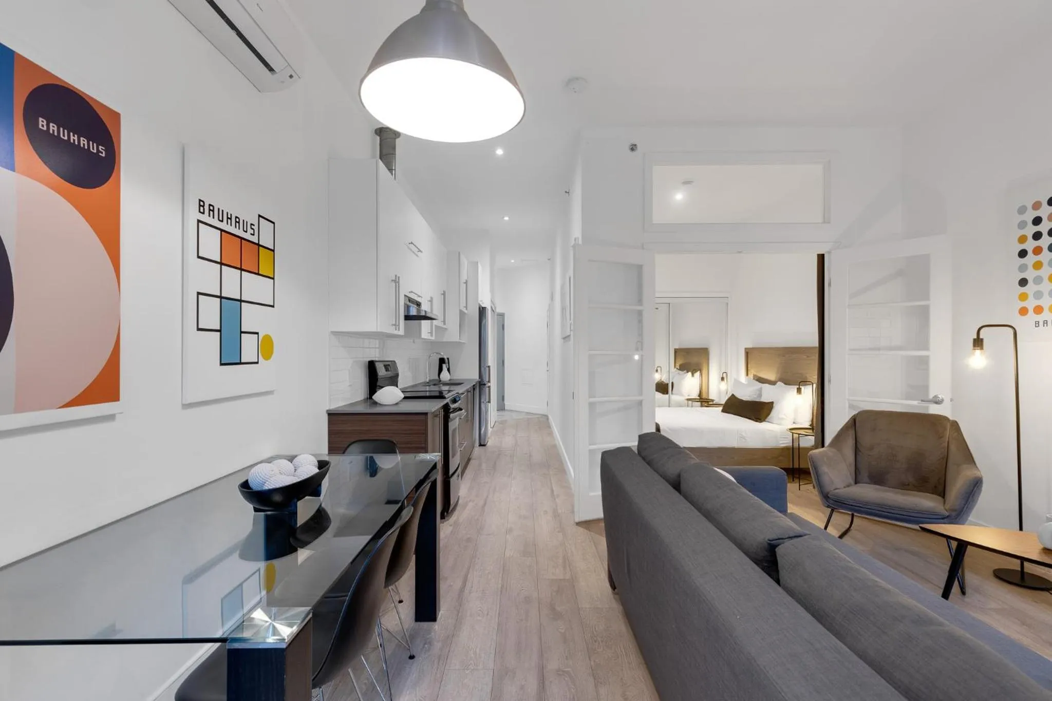 Bed in LiV MTL Downtown