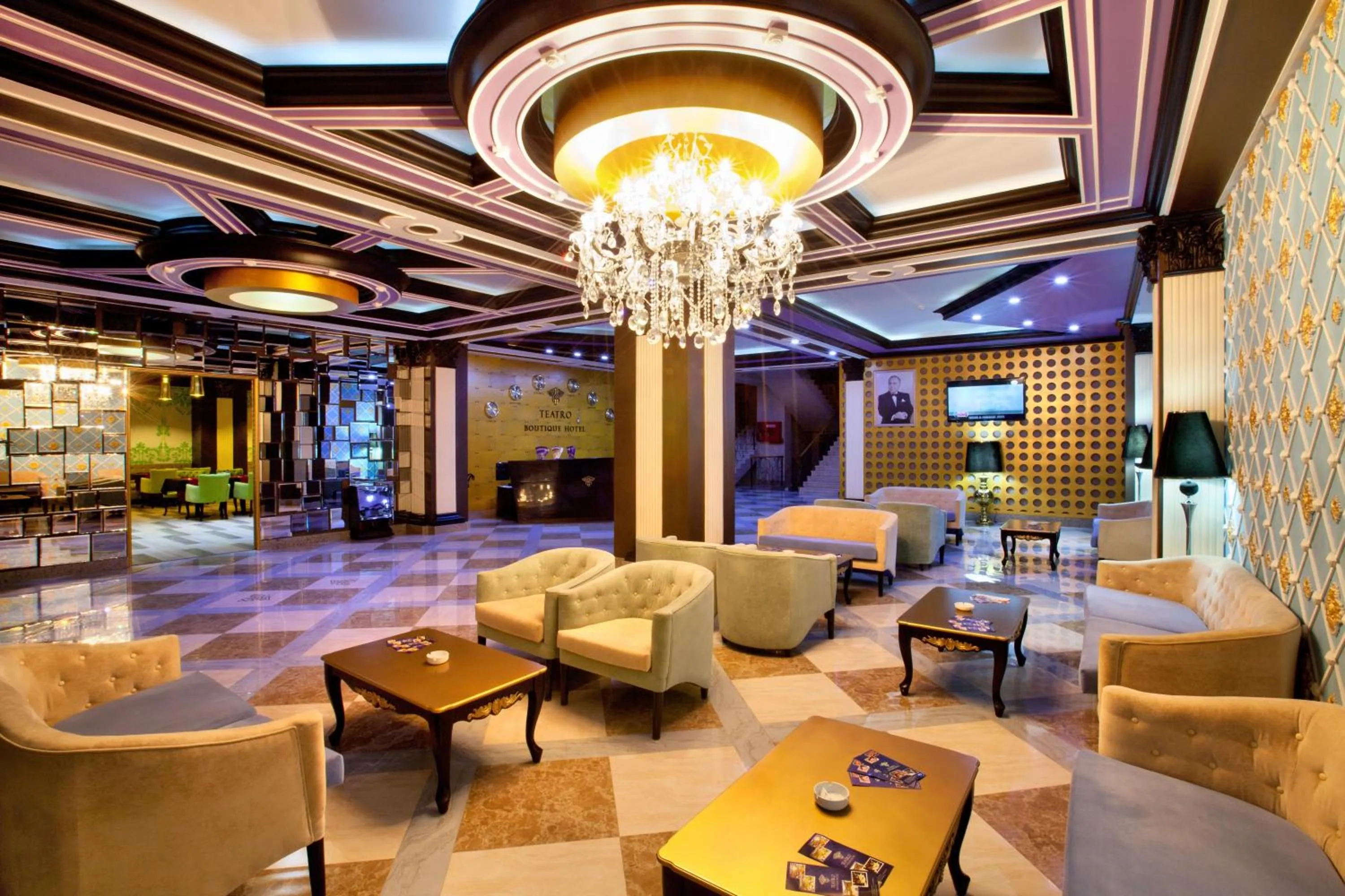 Lobby or reception in Teatro Boutique Hotel