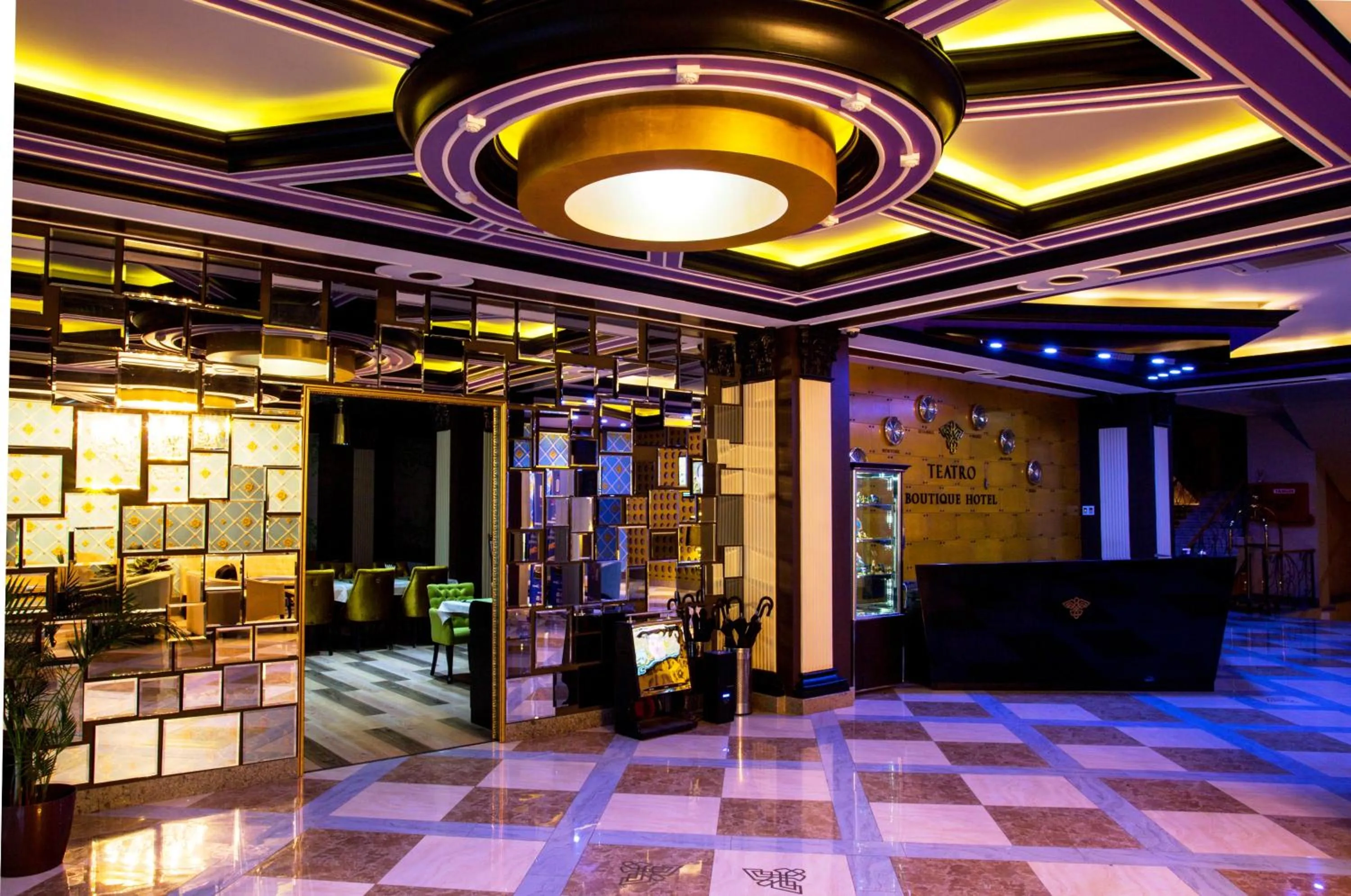 Lobby or reception in Teatro Boutique Hotel