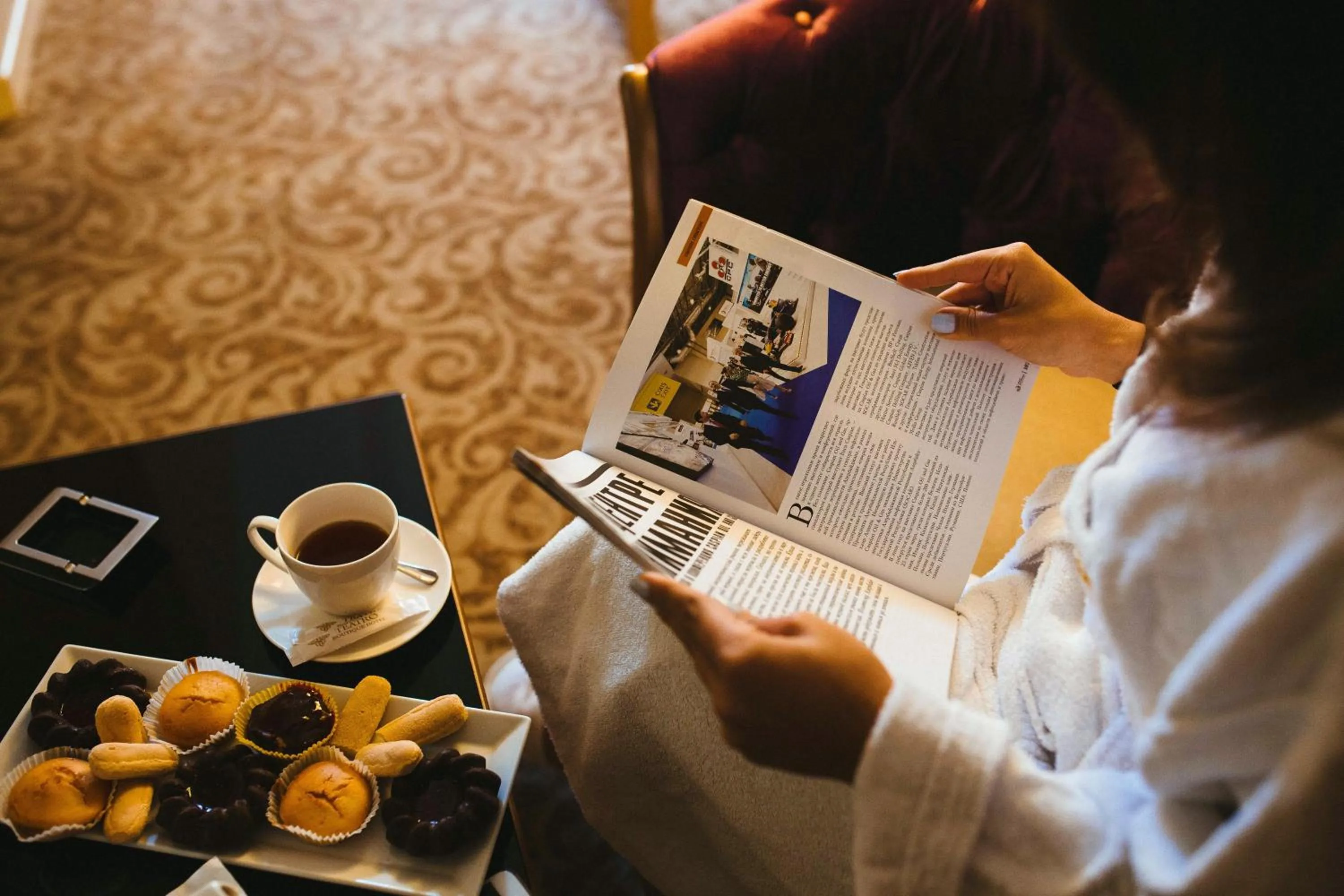 Guests in Teatro Boutique Hotel