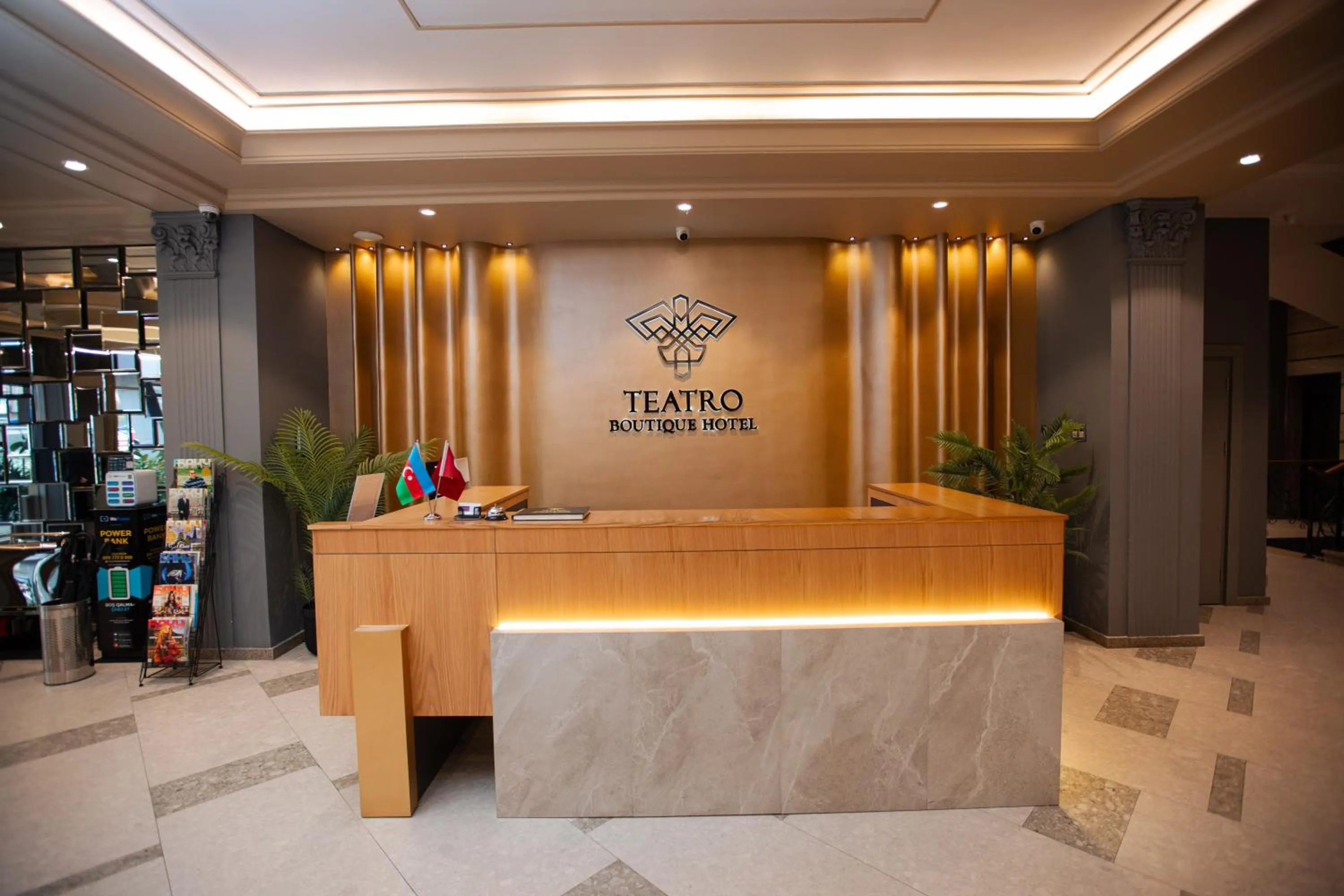 Lobby or reception in Teatro Boutique Hotel